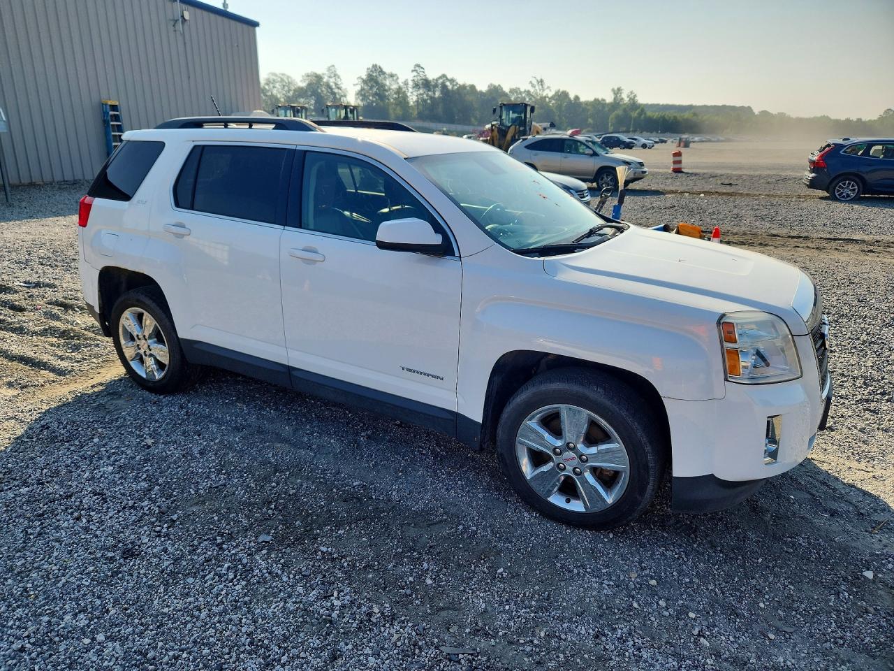 2014 Gmc Terrain Slt White vin: 2GKFLXEK2E6155754