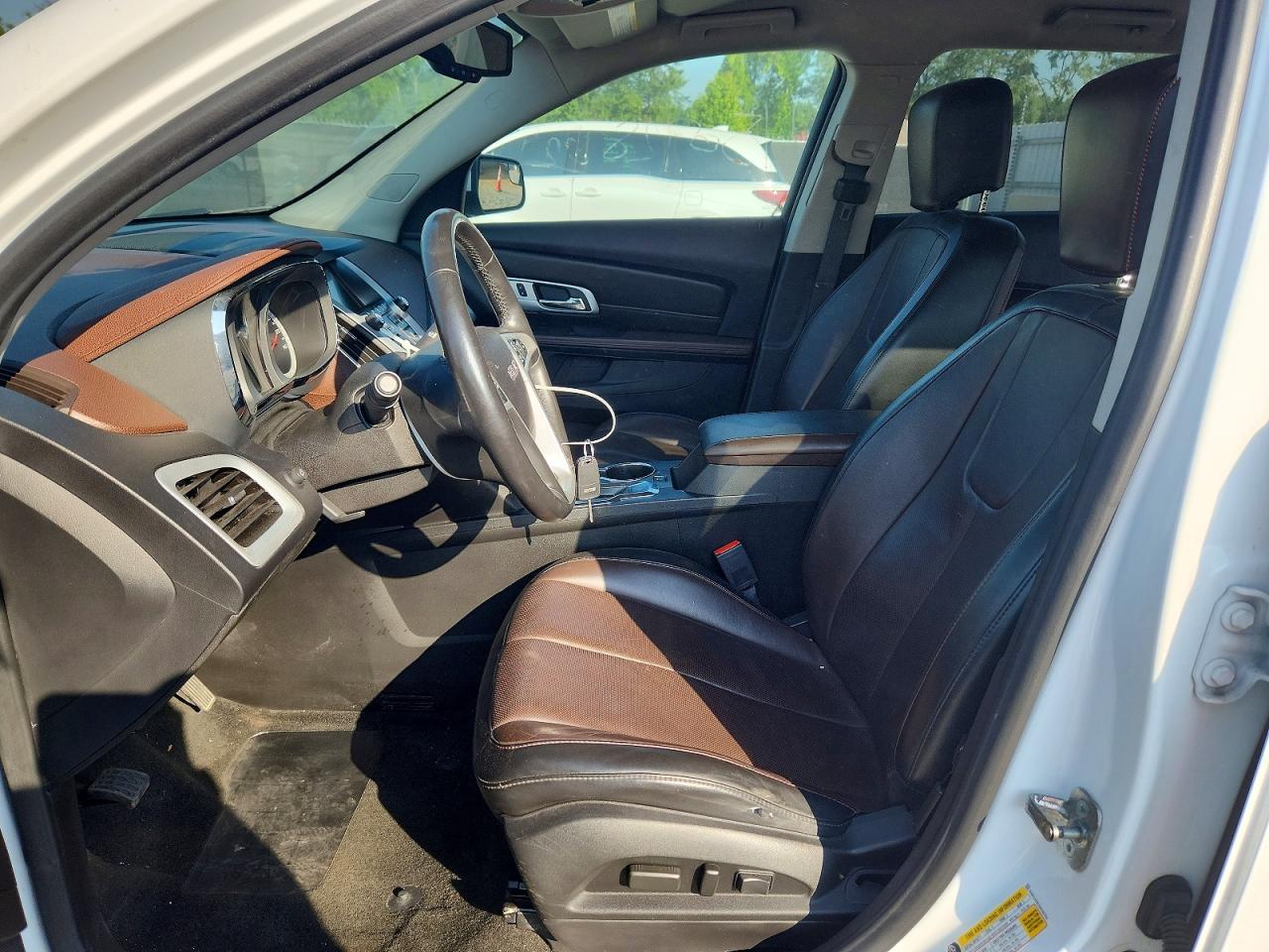 2014 Gmc Terrain Slt White vin: 2GKFLXEK2E6155754