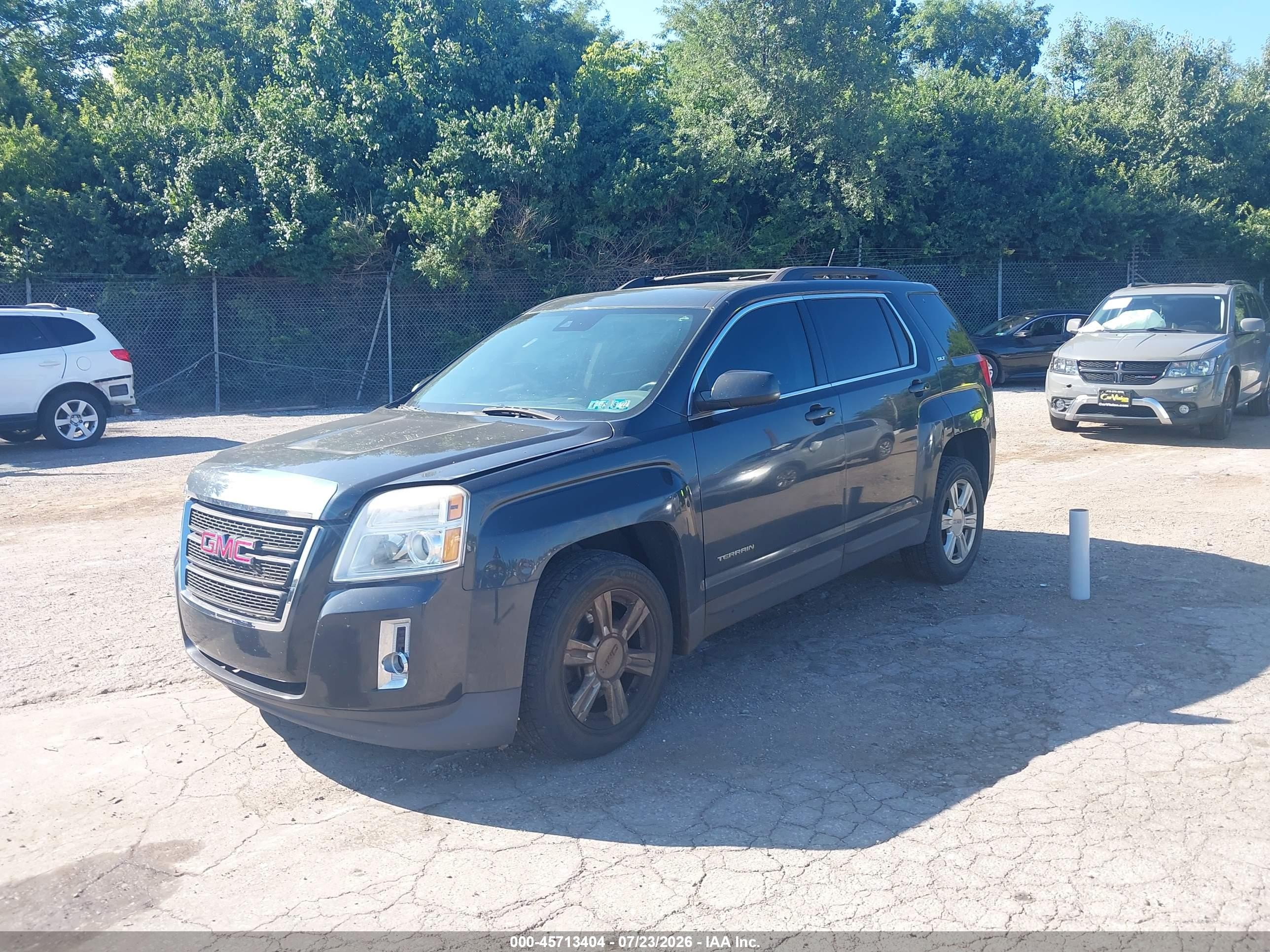 2014 Gmc Terrain Slt-1 Gray vin: 2GKFLXEK2E6228329