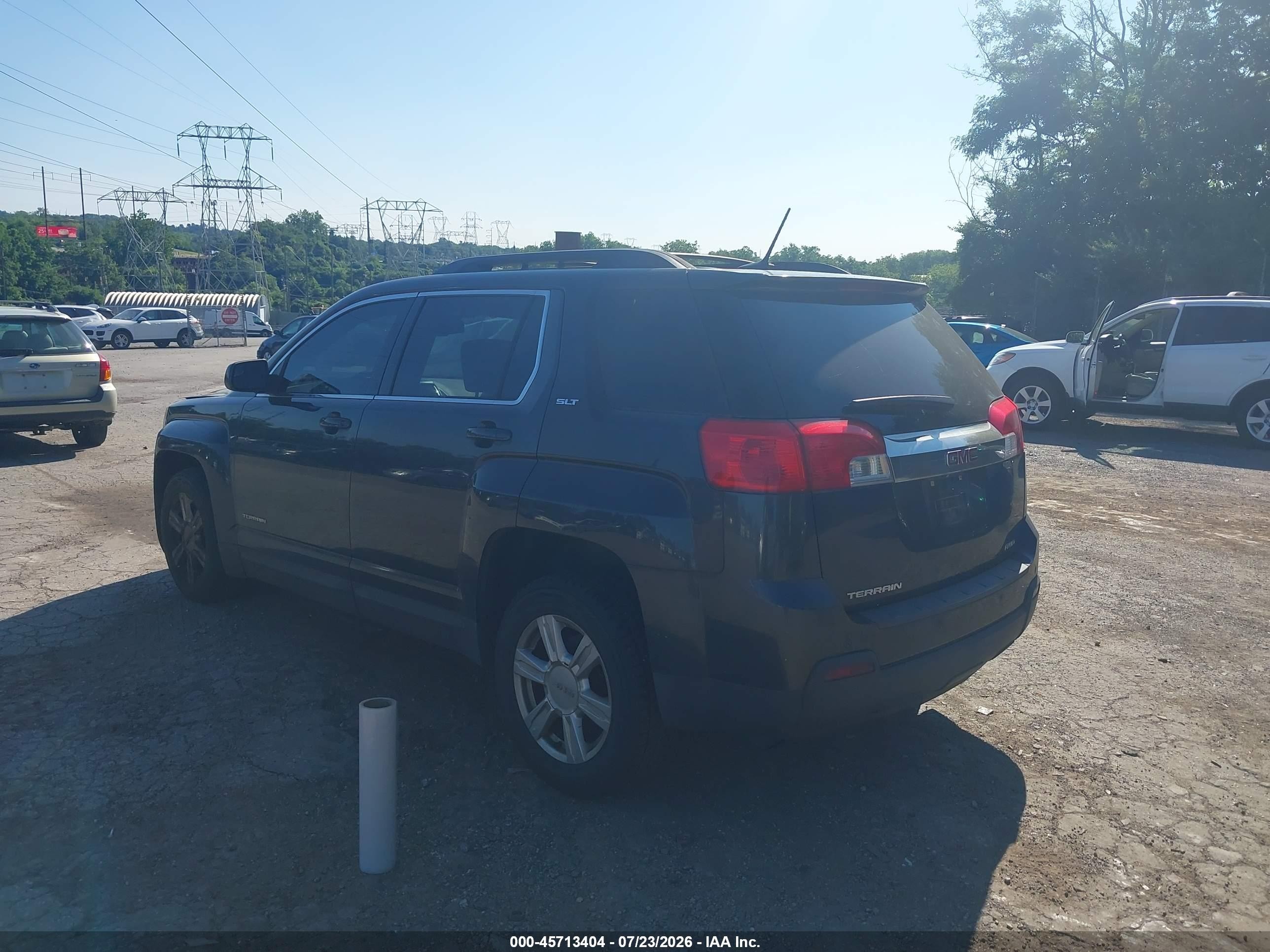 2014 Gmc Terrain Slt-1 Gray vin: 2GKFLXEK2E6228329