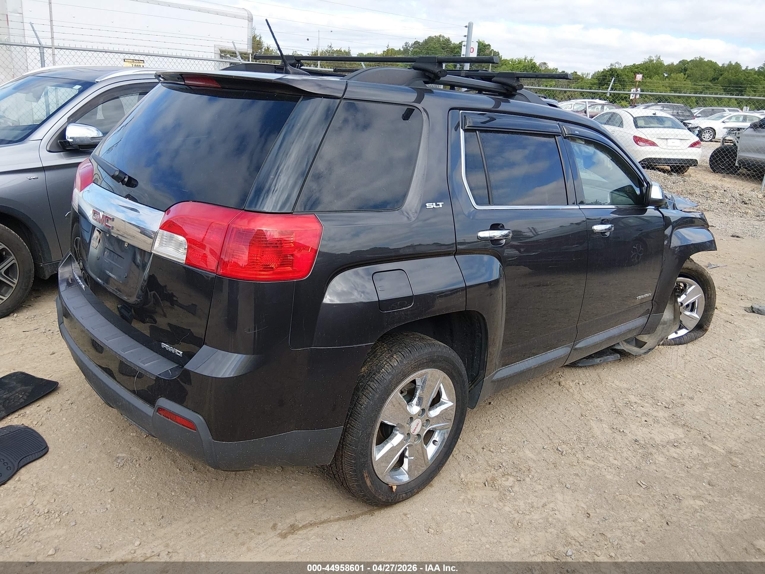 2014 Gmc Terrain Slt-1 Black vin: 2GKFLXEK2E6383494