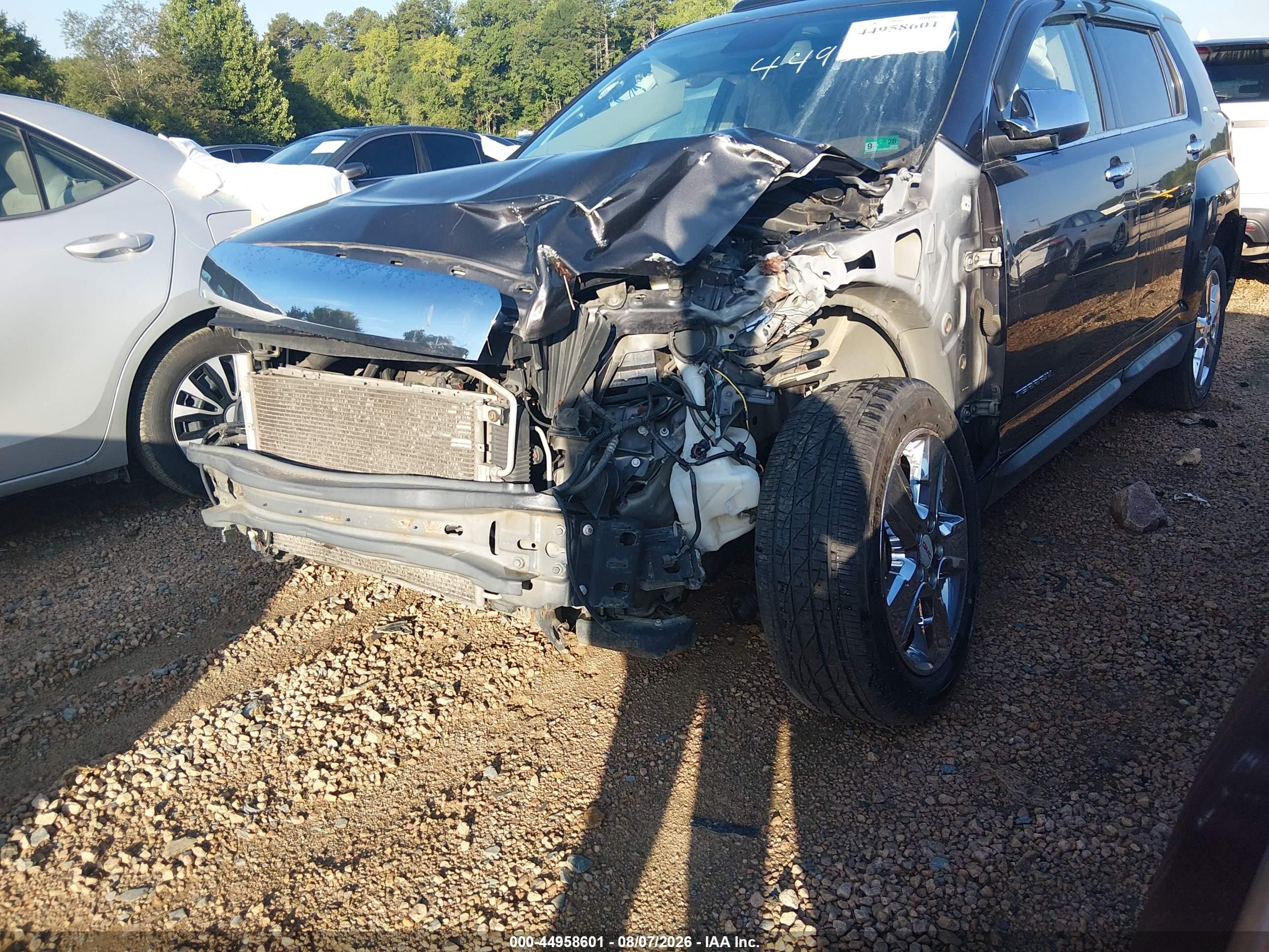 2014 Gmc Terrain Slt-1 Black vin: 2GKFLXEK2E6383494