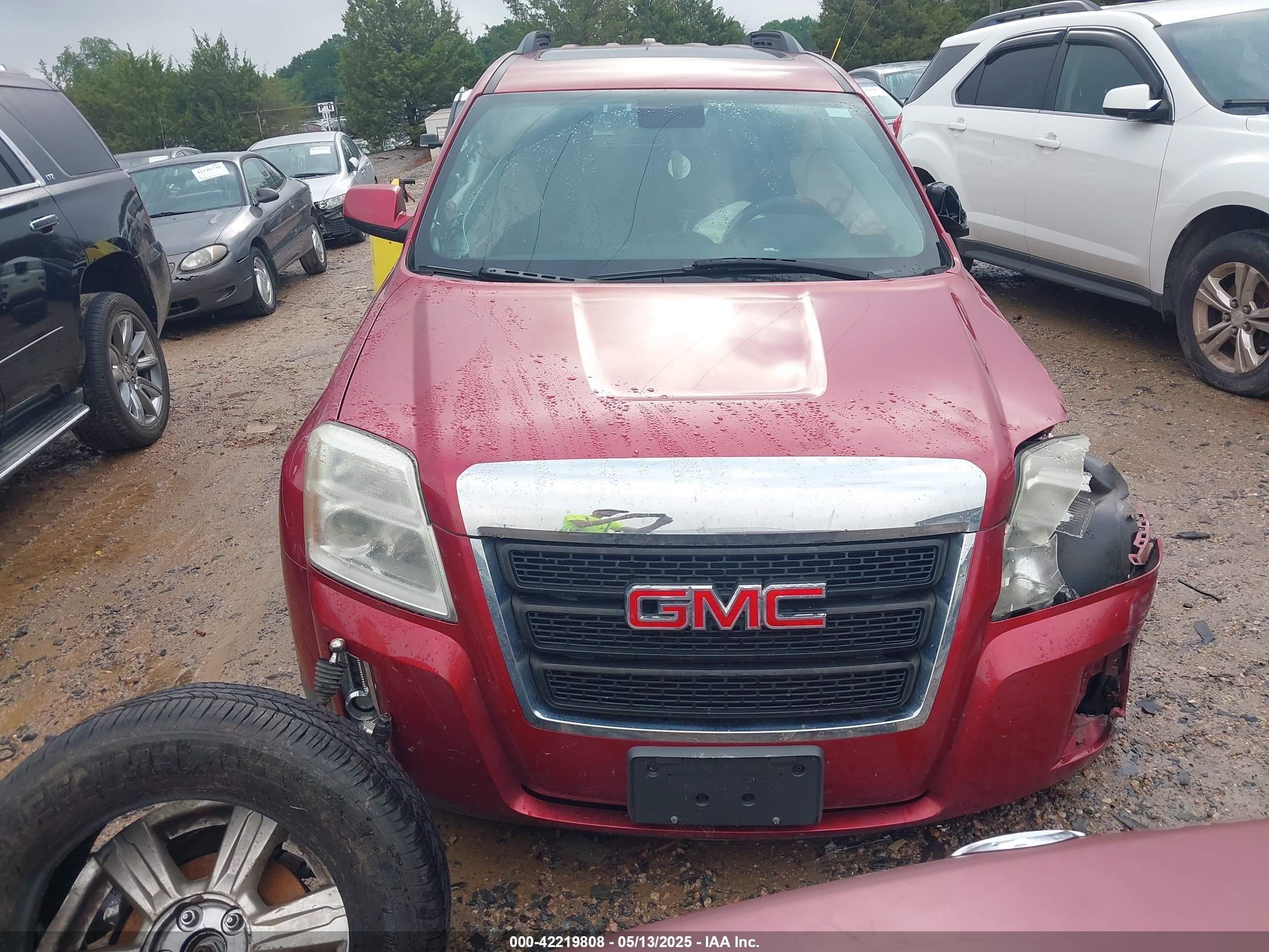 2015 Gmc Terrain Slt-1 Red vin: 2GKFLXEK2F6175665