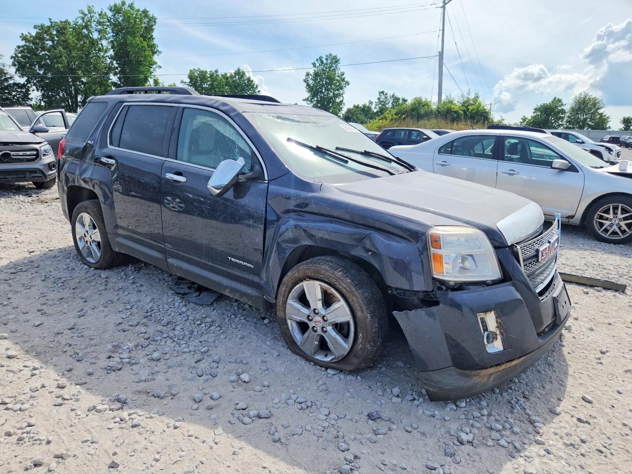 2015 Gmc Terrain Slt Black vin: 2GKFLXEK2F6279833