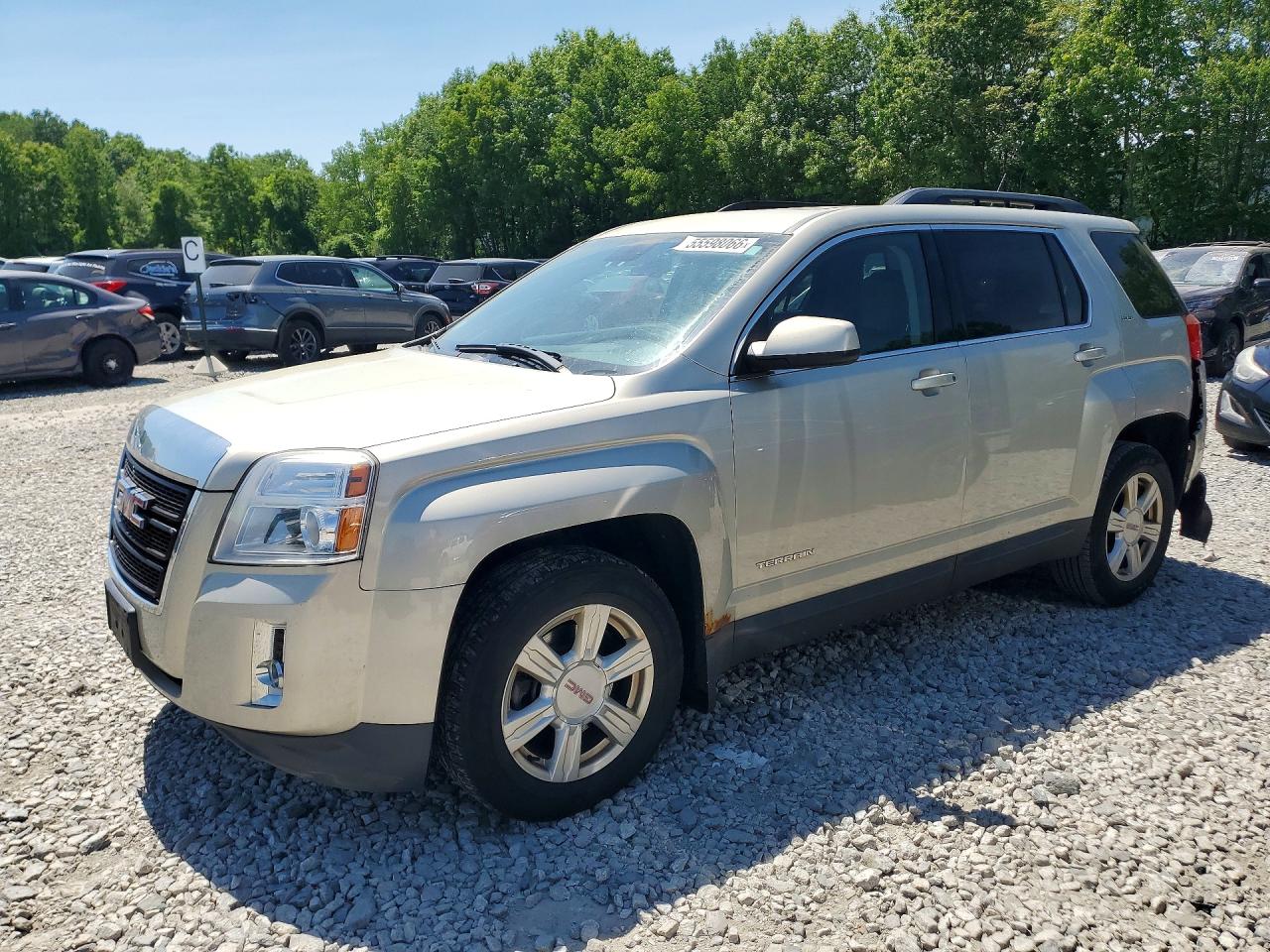 2015 Gmc Terrain Slt Beige vin: 2GKFLXEK2F6329792