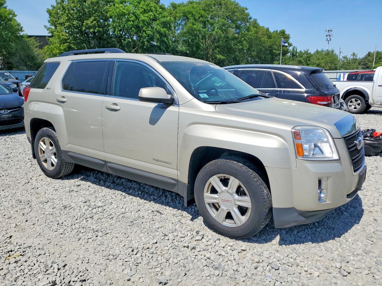 2015 Gmc Terrain Slt Beige vin: 2GKFLXEK2F6329792