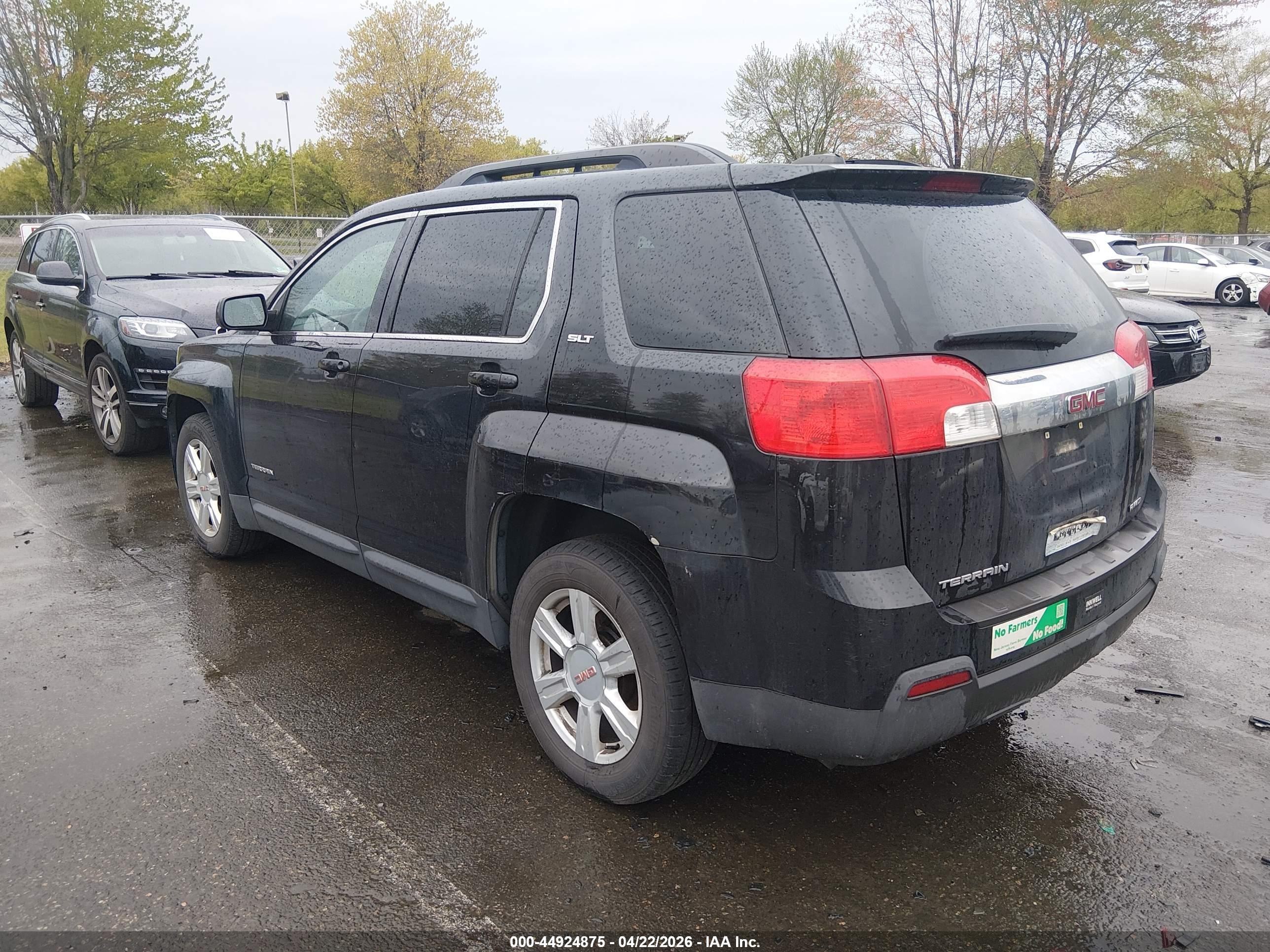 2015 Gmc Terrain Slt-1 Black vin: 2GKFLXEK2F6364218