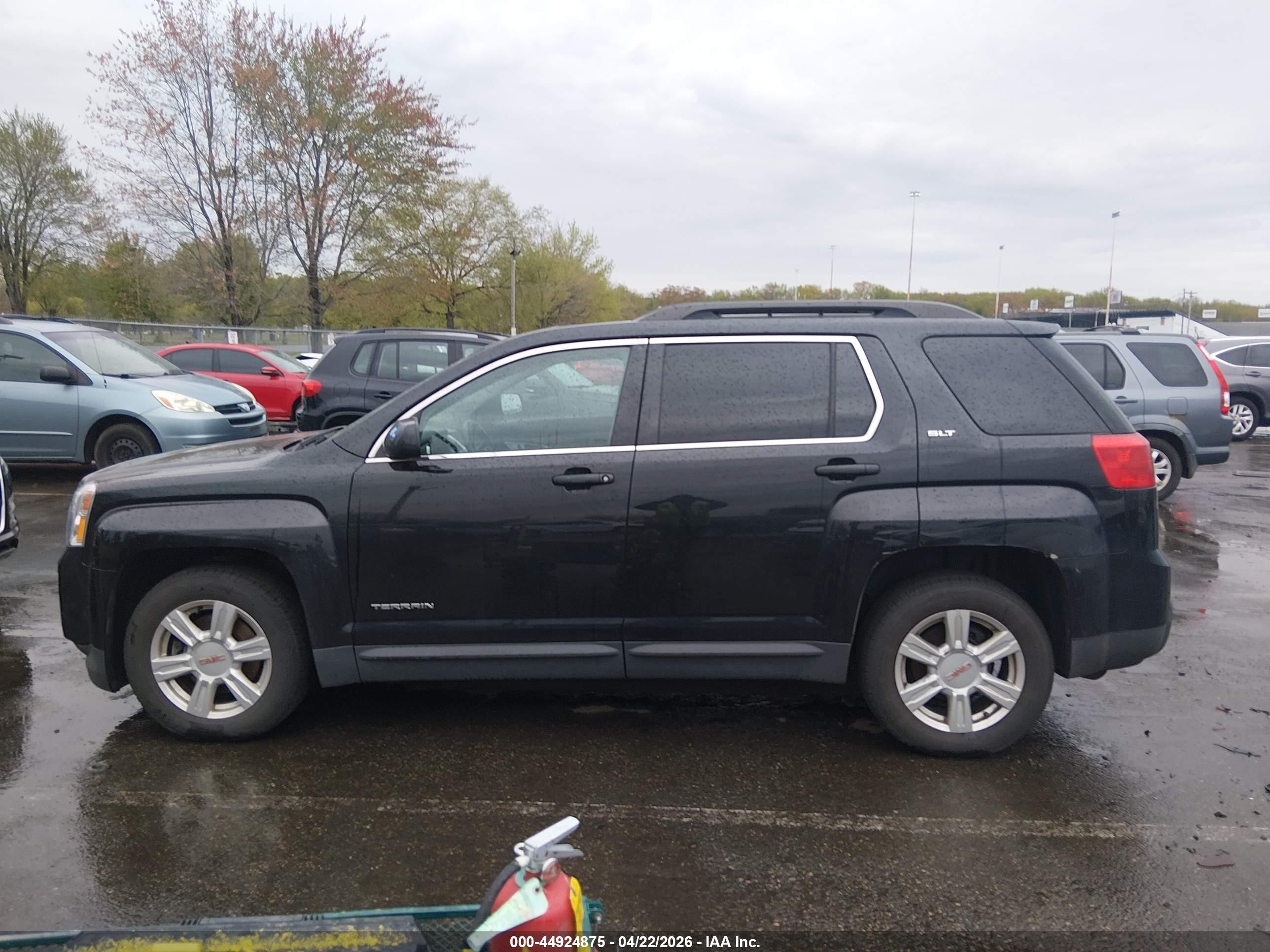 2015 Gmc Terrain Slt-1 Black vin: 2GKFLXEK2F6364218