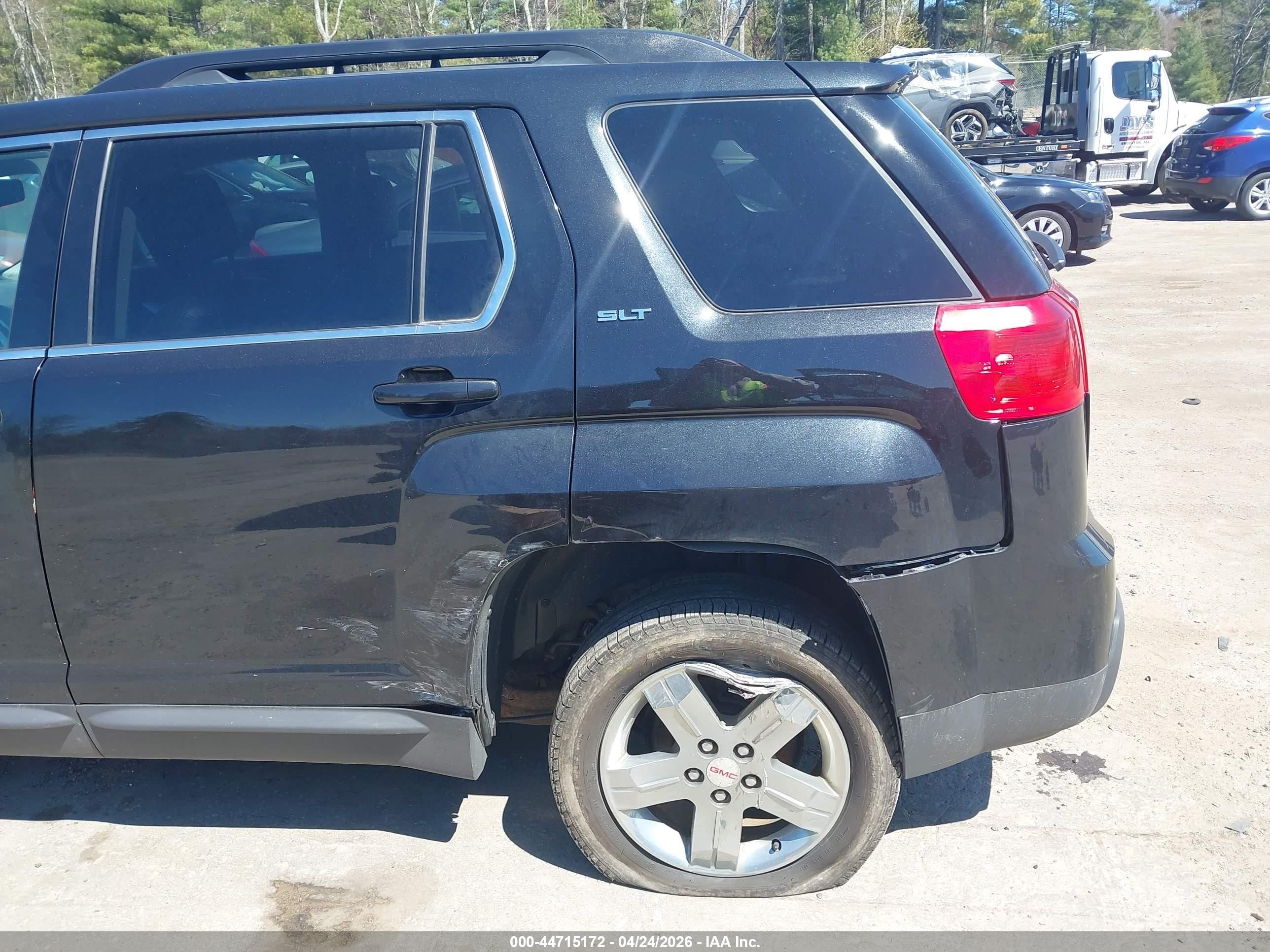 2014 Gmc Terrain Slt-1 Черный vin: 2GKFLXEK3E6136534