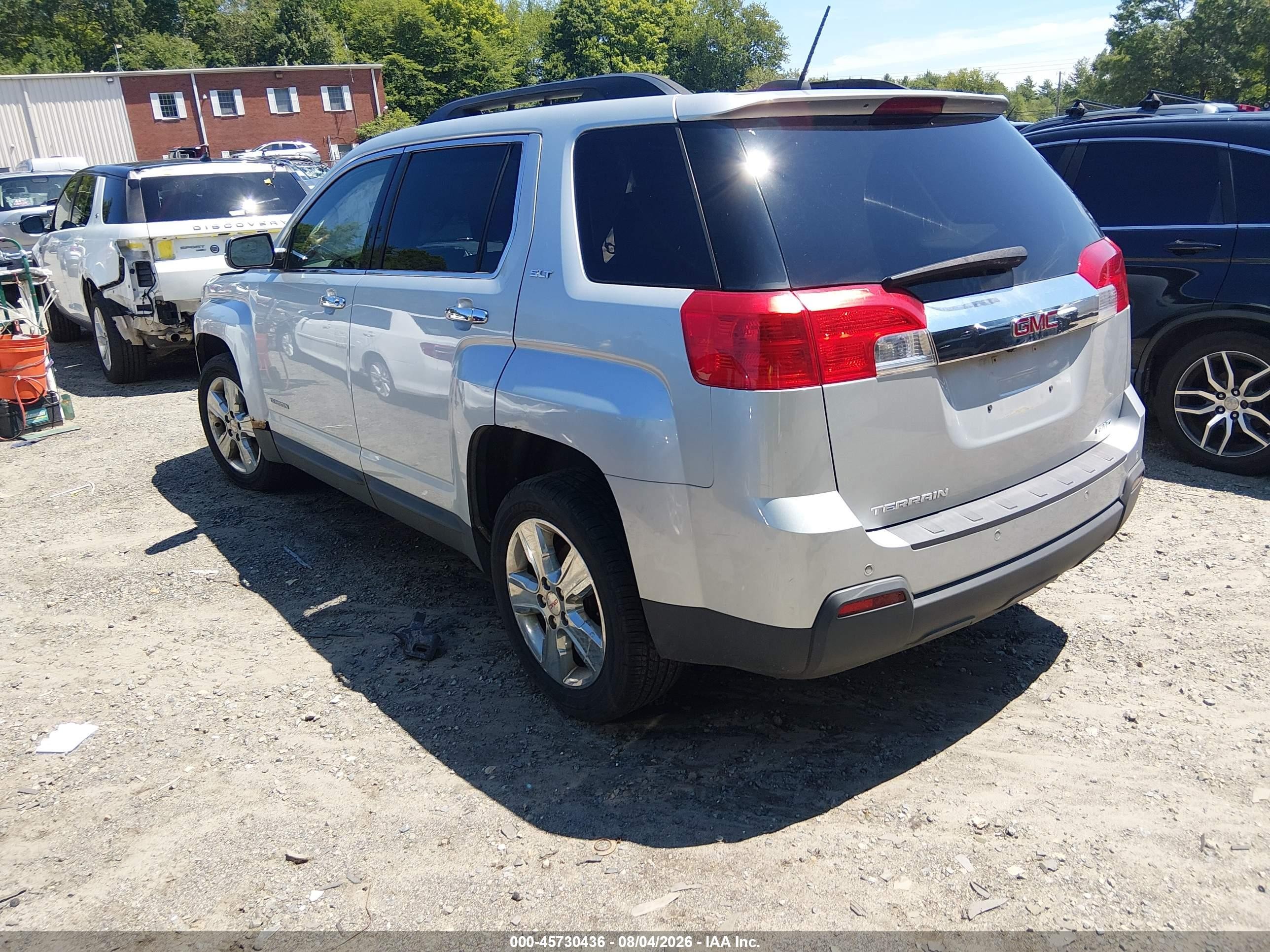 2015 Gmc Terrain Slt-1 Silver vin: 2GKFLXEK3F6181264