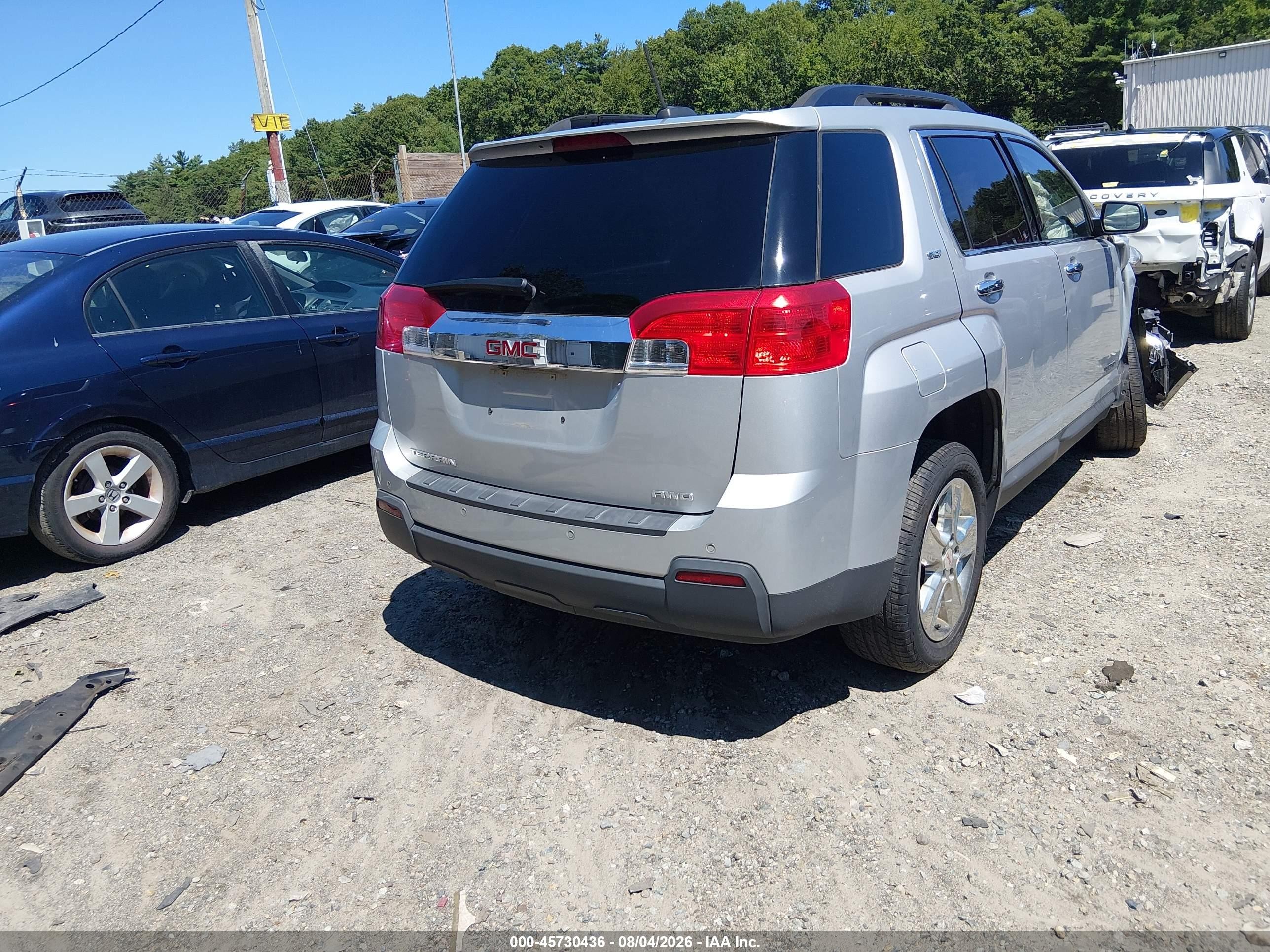2015 Gmc Terrain Slt-1 Silver vin: 2GKFLXEK3F6181264