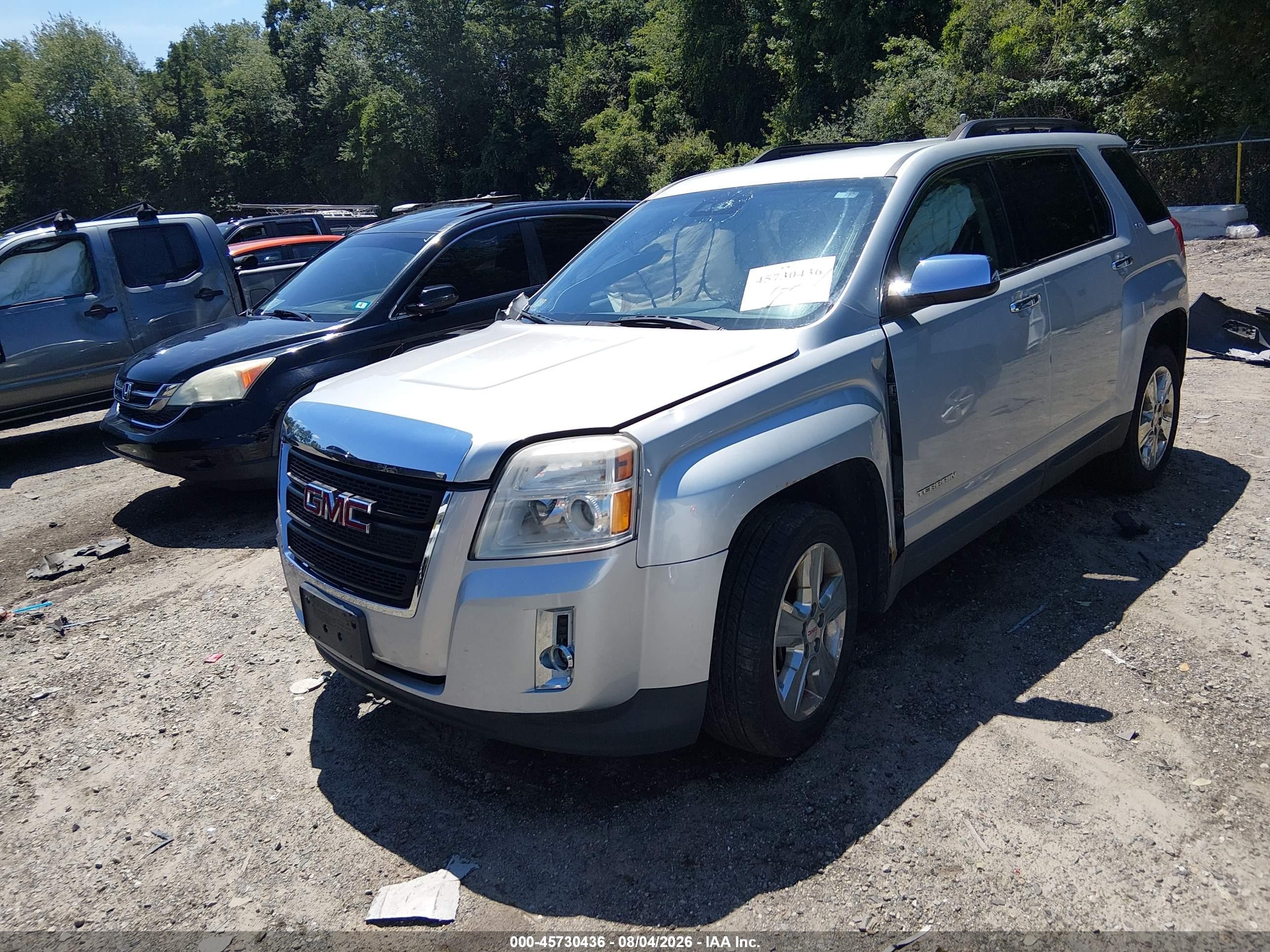 2015 Gmc Terrain Slt-1 Silver vin: 2GKFLXEK3F6181264
