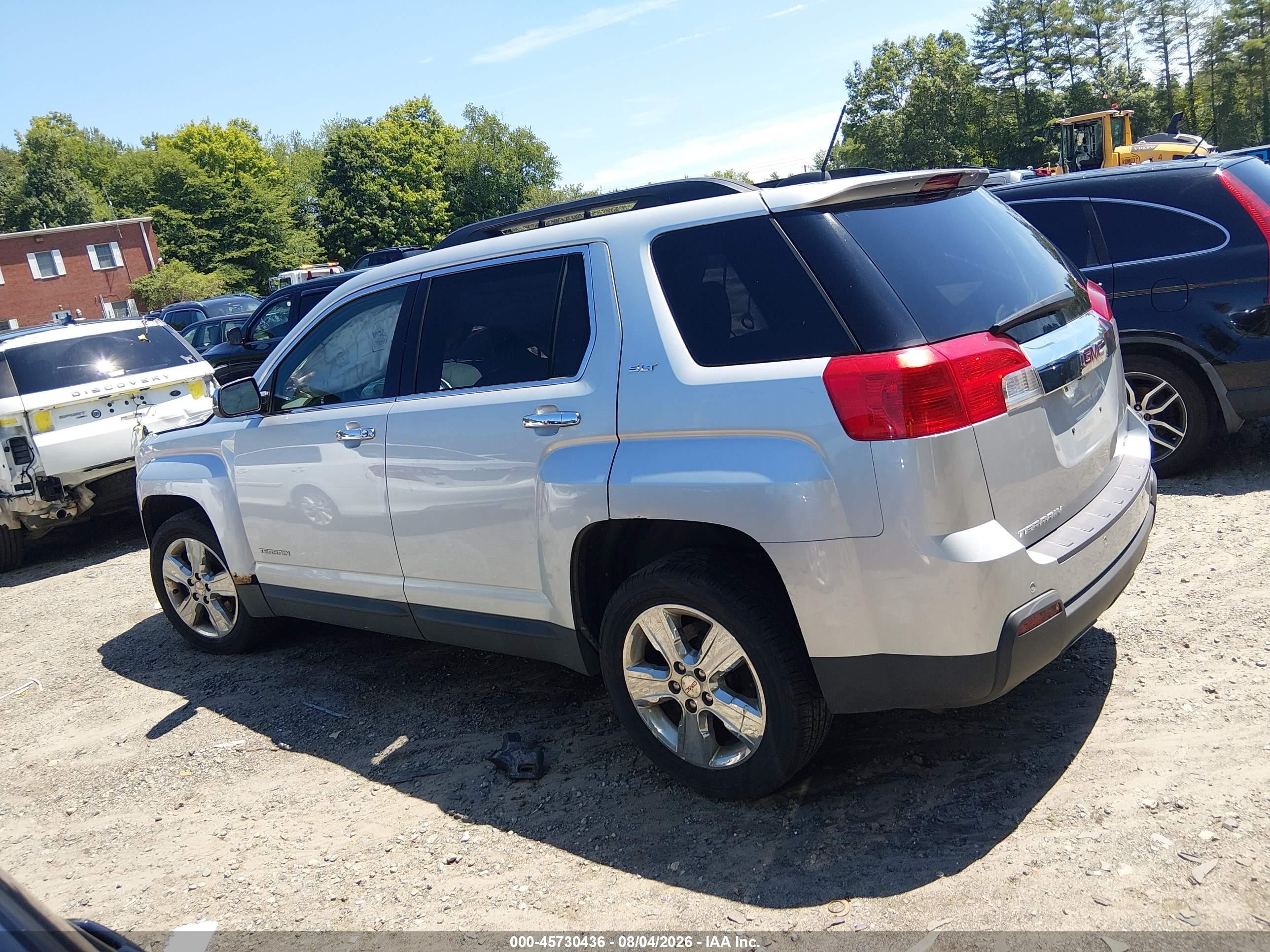 2015 Gmc Terrain Slt-1 Silver vin: 2GKFLXEK3F6181264