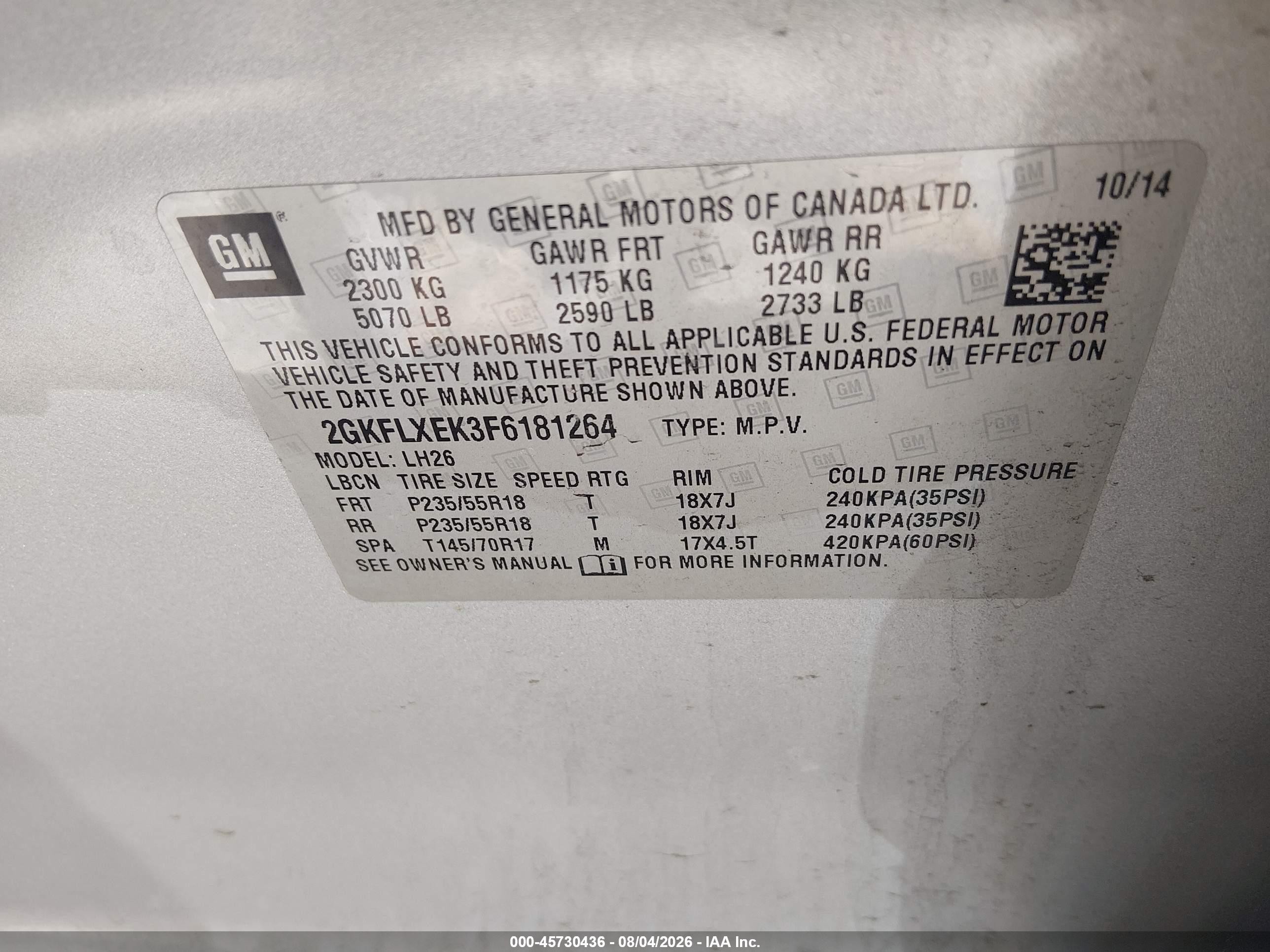 2015 Gmc Terrain Slt-1 Silver vin: 2GKFLXEK3F6181264