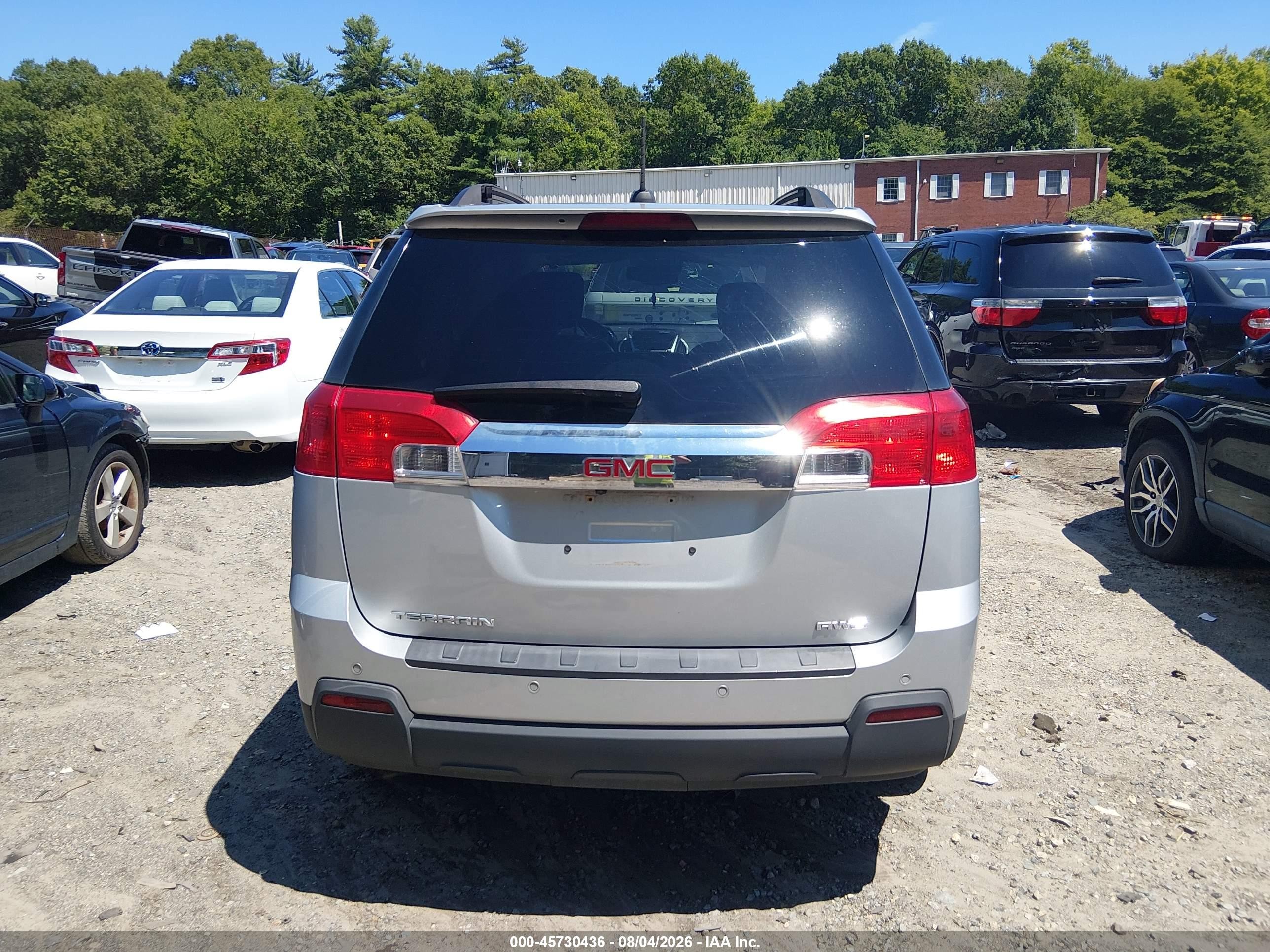 2015 Gmc Terrain Slt-1 Silver vin: 2GKFLXEK3F6181264