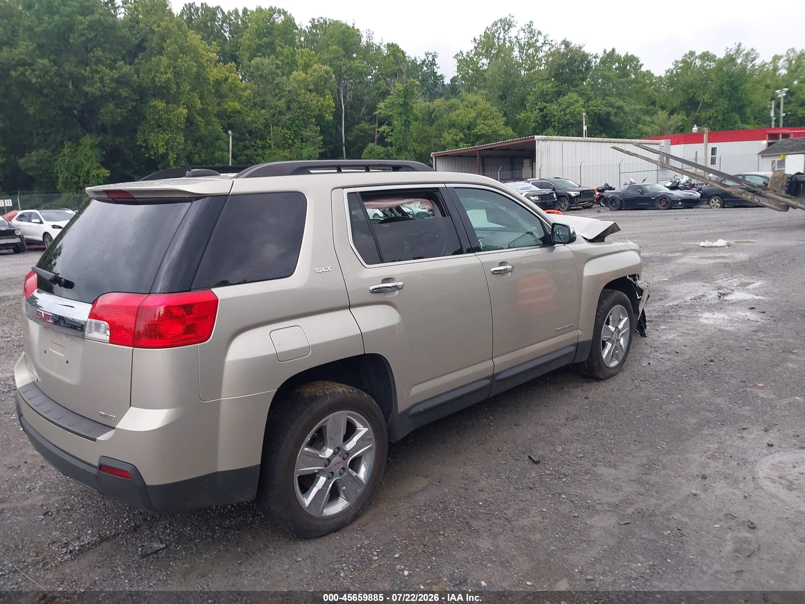 2015 Gmc Terrain Slt-1 Beige vin: 2GKFLXEK3F6220550