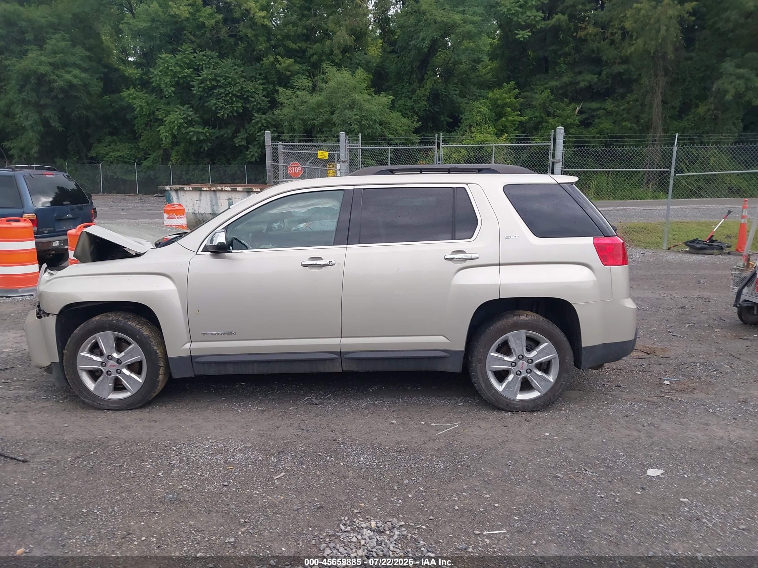 2015 Gmc Terrain Slt-1 Beige vin: 2GKFLXEK3F6220550