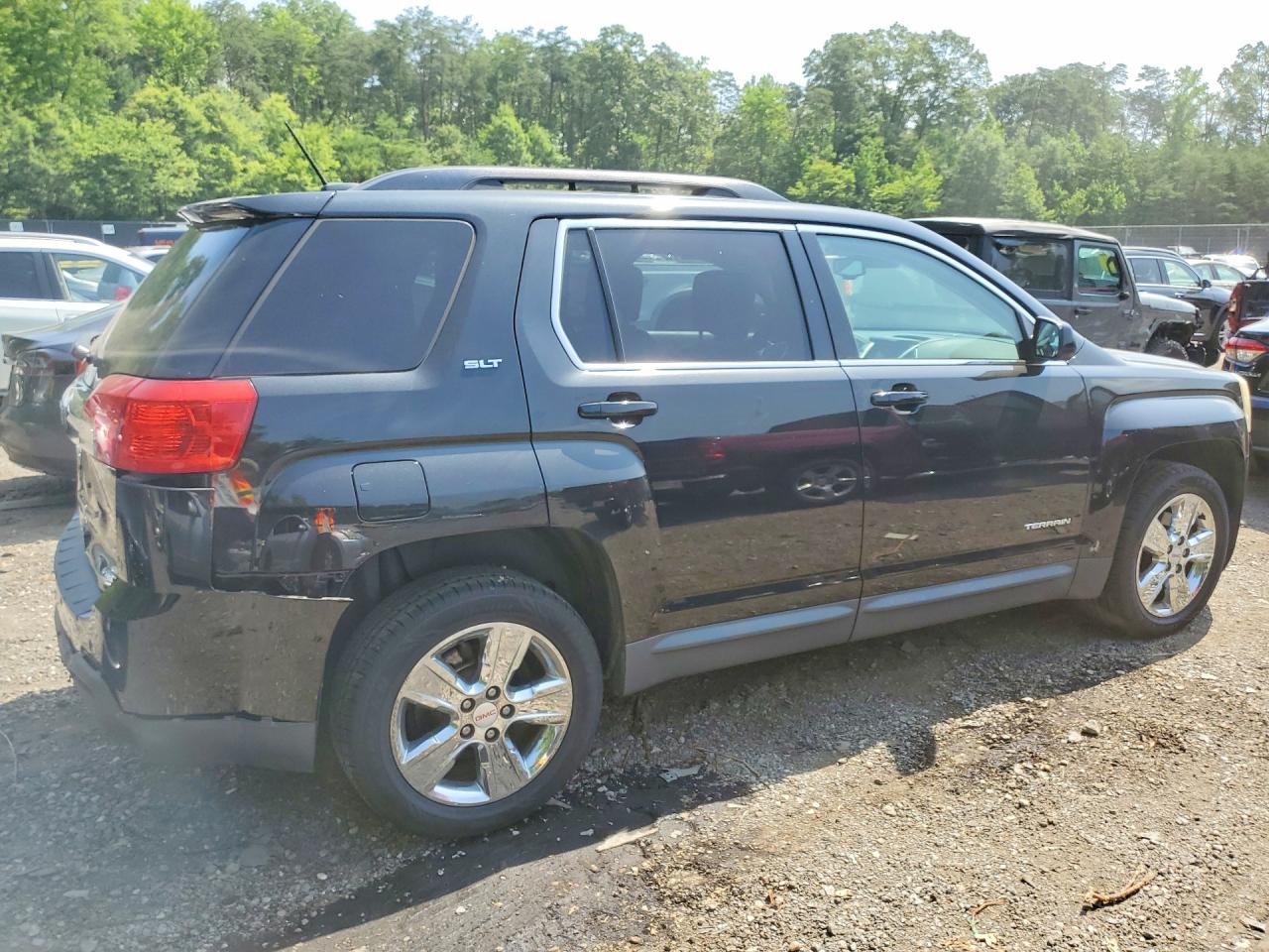 2015 Gmc Terrain Slt Black vin: 2GKFLXEK3F6311057