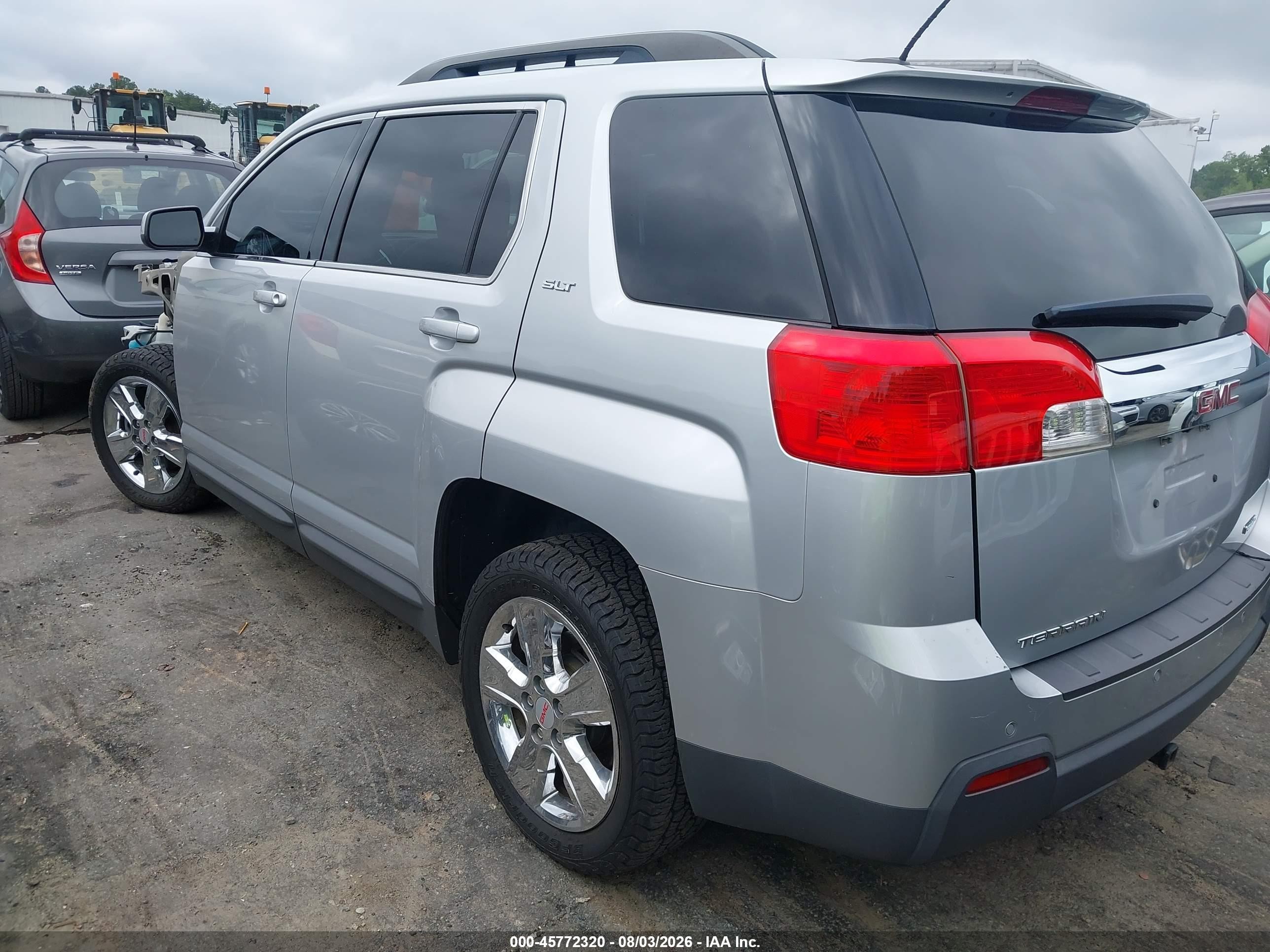 2015 Gmc Terrain Slt-1 Silver vin: 2GKFLXEK3F6345323