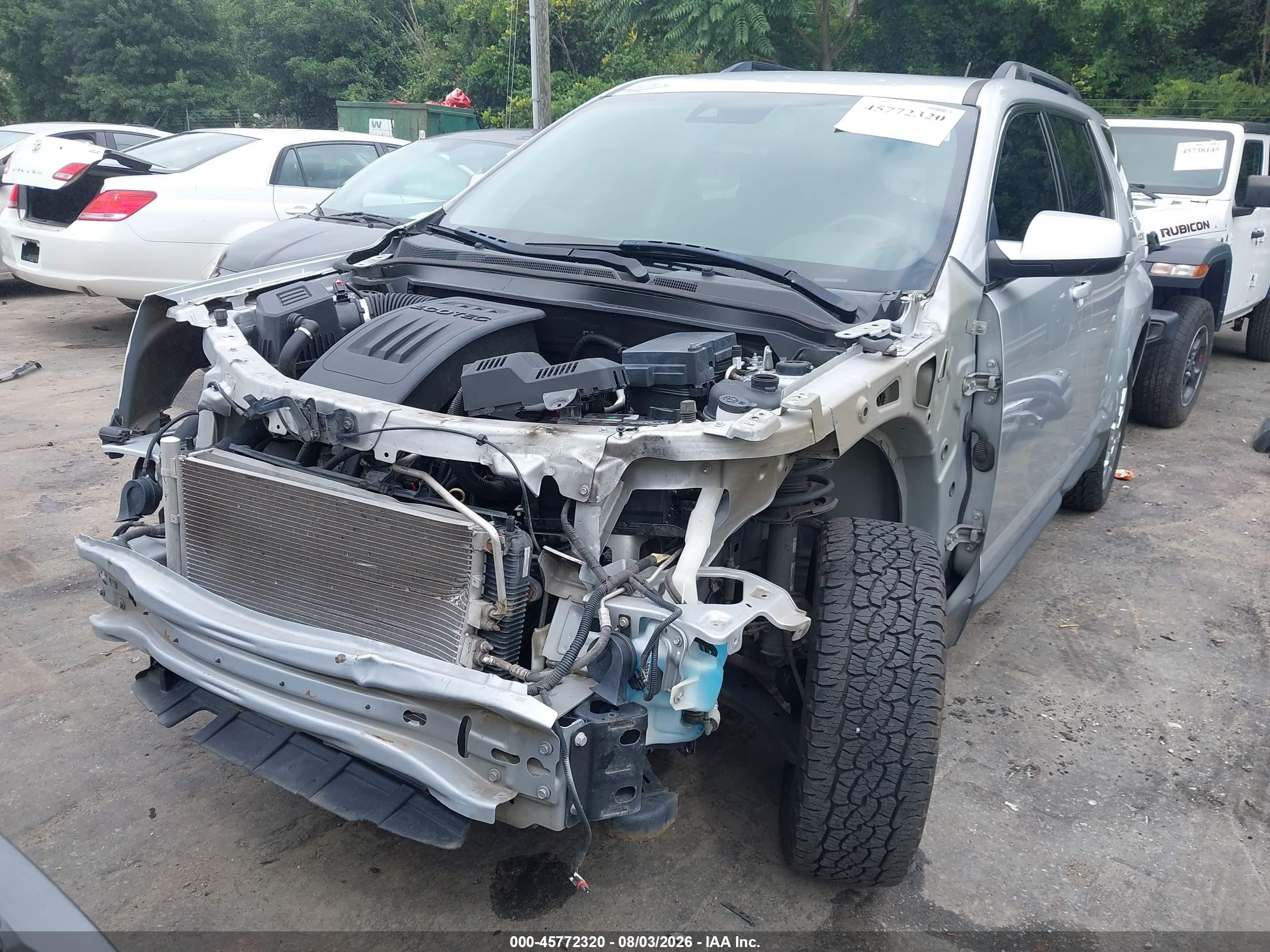 2015 Gmc Terrain Slt-1 Silver vin: 2GKFLXEK3F6345323