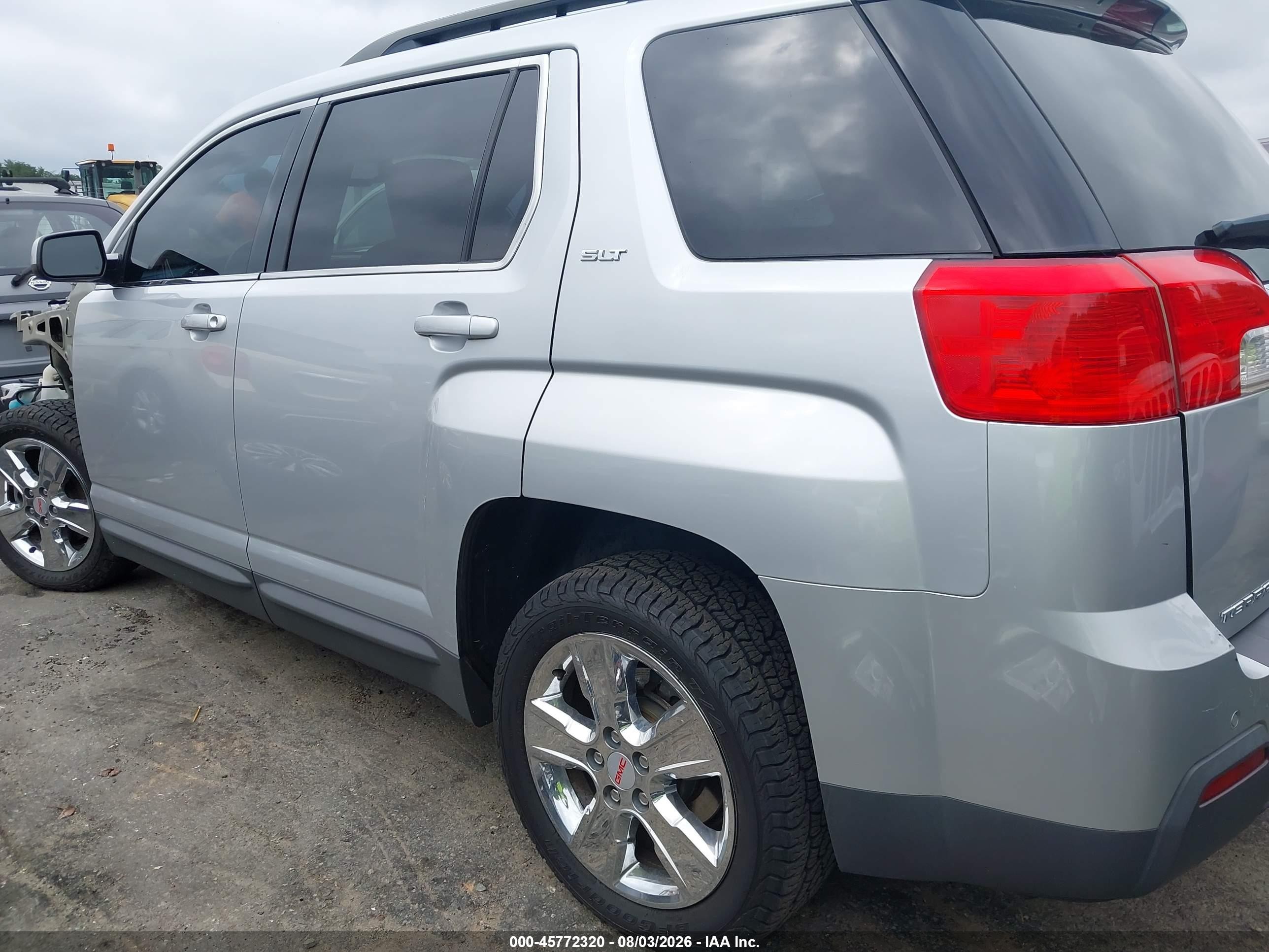 2015 Gmc Terrain Slt-1 Silver vin: 2GKFLXEK3F6345323