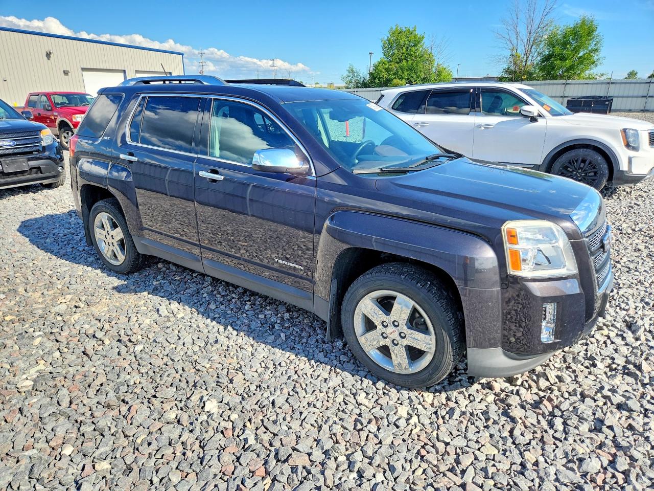 2013 Gmc Terrain Slt Gray vin: 2GKFLXEK4D6349295