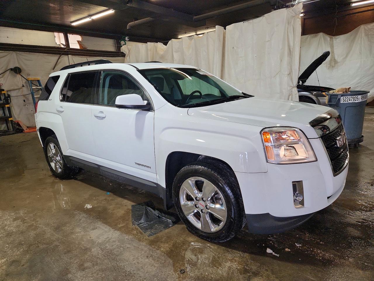 2014 Gmc Terrain Slt White vin: 2GKFLXEK4E6152239