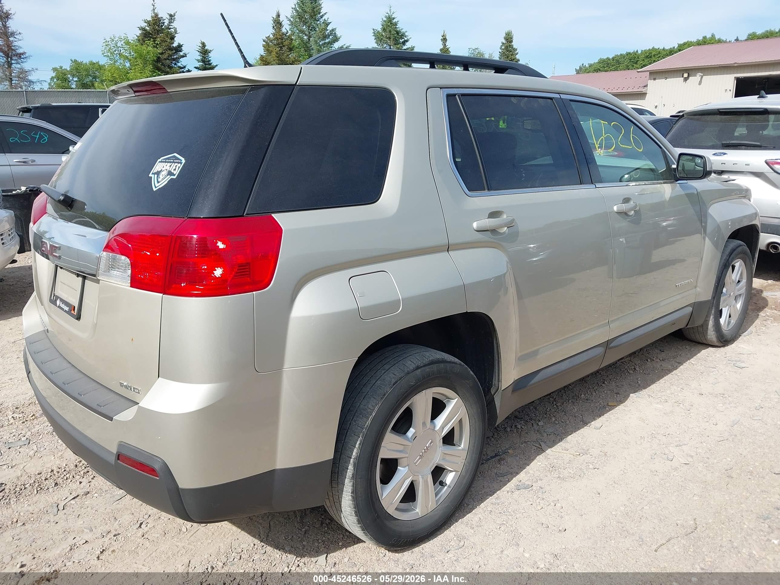 2014 Gmc Terrain Slt-1 Champagne vin: 2GKFLXEK4E6155612