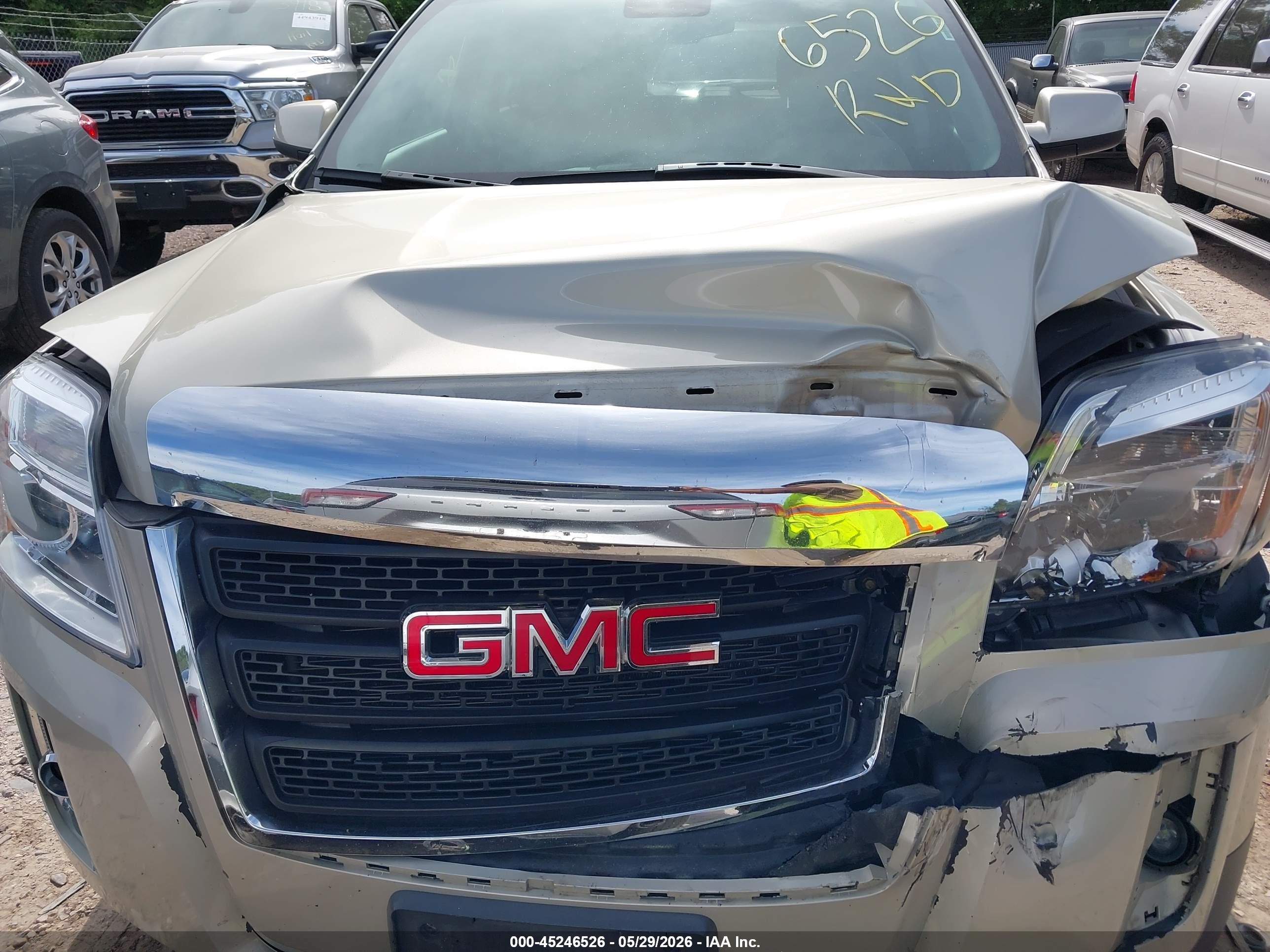2014 Gmc Terrain Slt-1 Champagne vin: 2GKFLXEK4E6155612