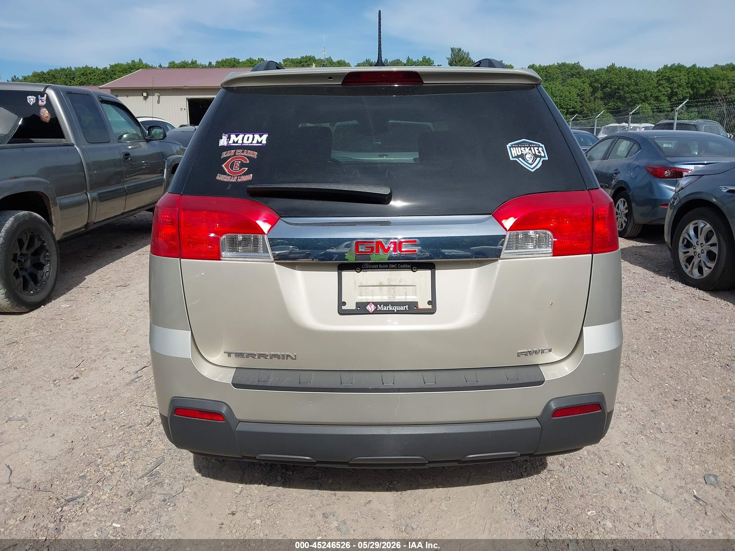 2014 Gmc Terrain Slt-1 Champagne vin: 2GKFLXEK4E6155612