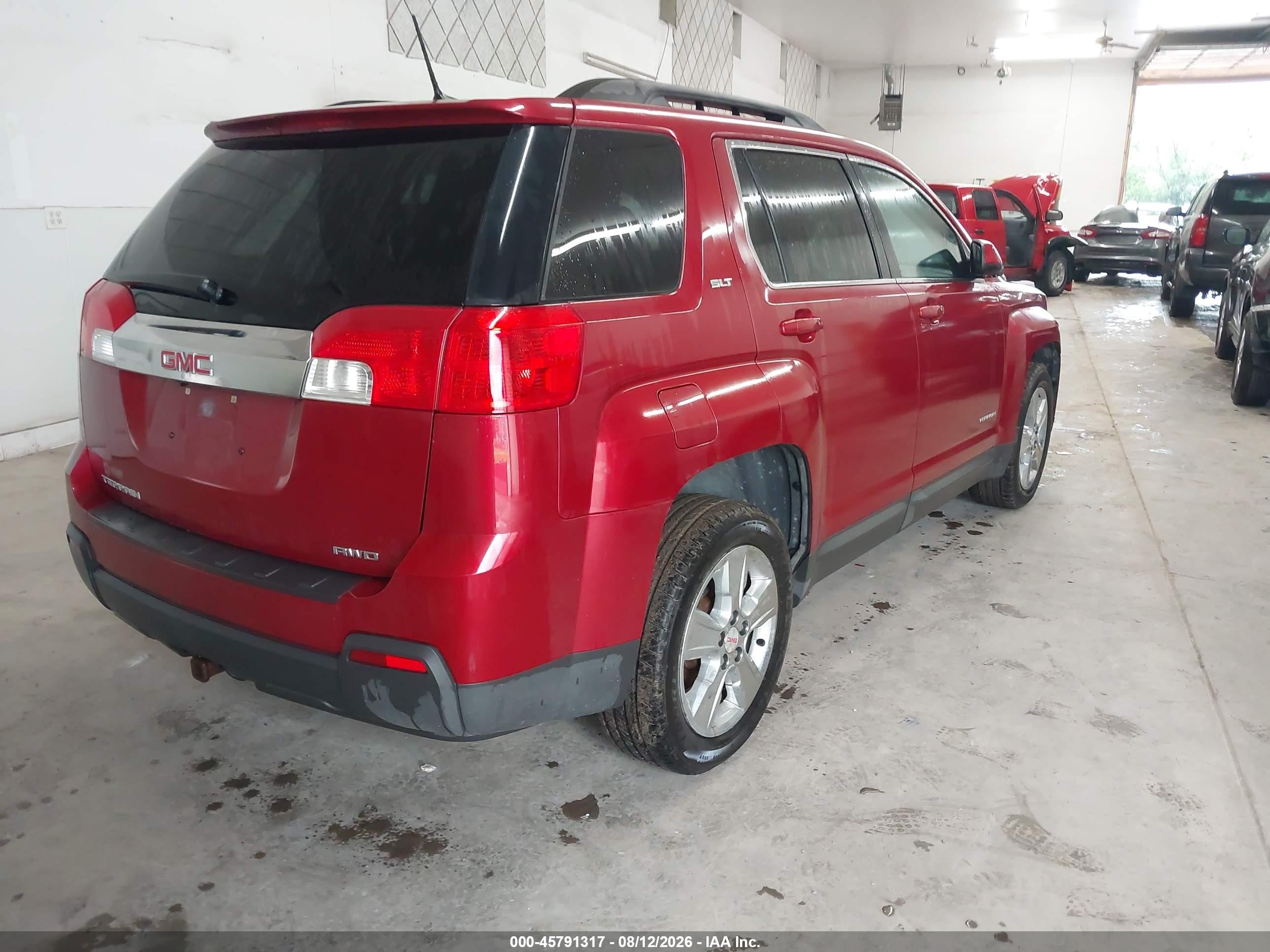 2014 Gmc Terrain Slt-1 Red vin: 2GKFLXEK4E6168280