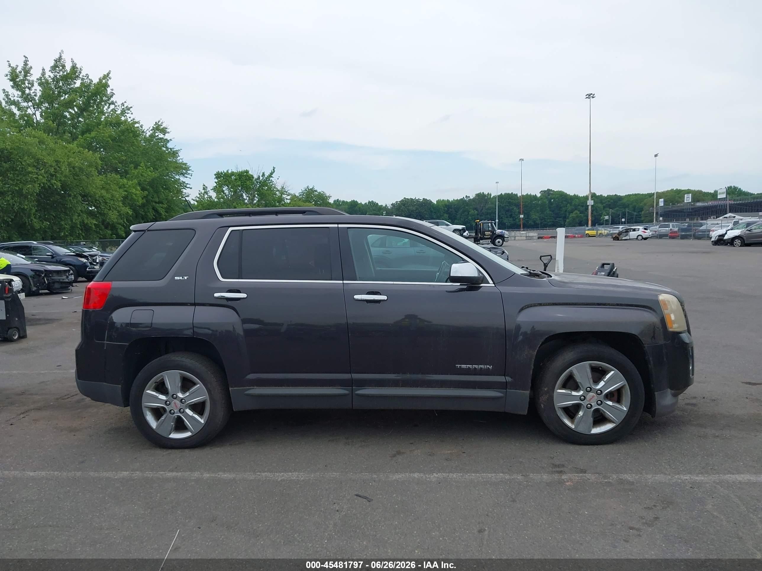 2015 Gmc Terrain Slt-1 Gray vin: 2GKFLXEK4F6208245