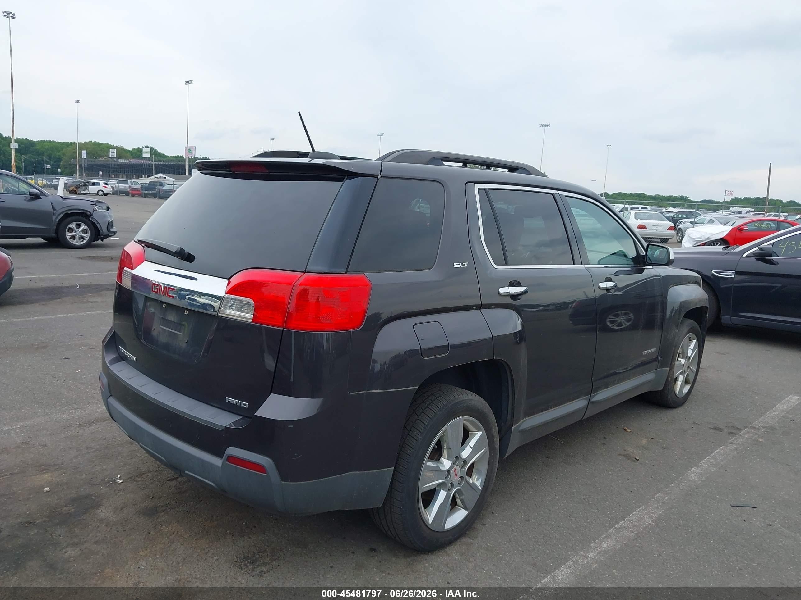 2015 Gmc Terrain Slt-1 Gray vin: 2GKFLXEK4F6208245