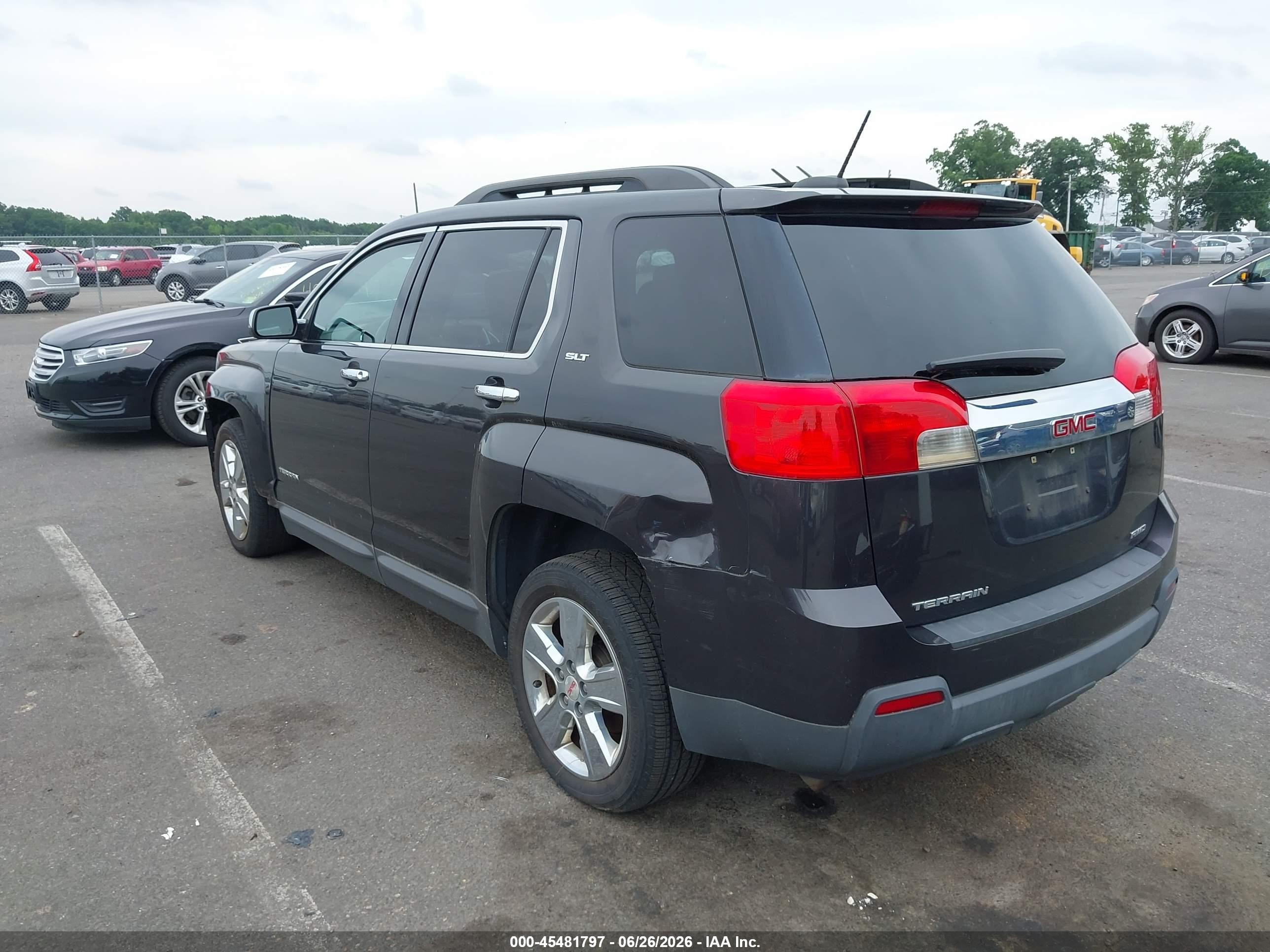 2015 Gmc Terrain Slt-1 Gray vin: 2GKFLXEK4F6208245