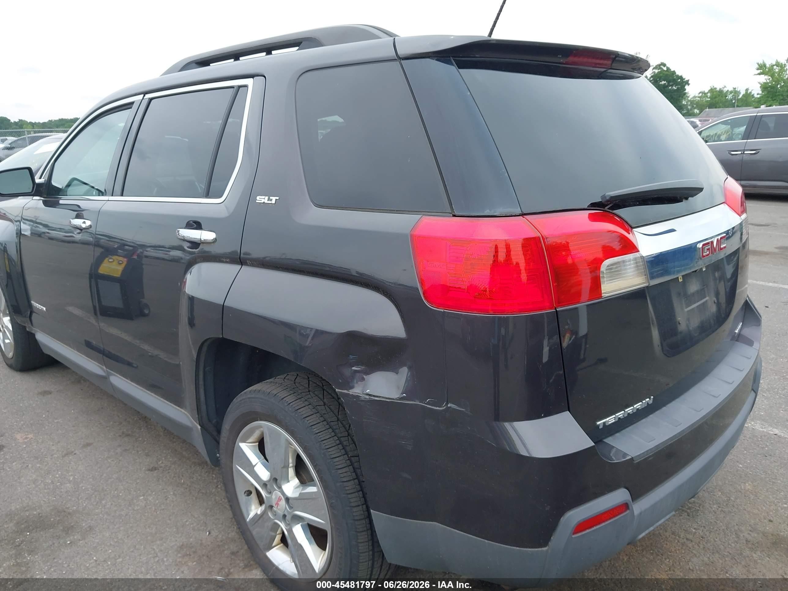 2015 Gmc Terrain Slt-1 Gray vin: 2GKFLXEK4F6208245
