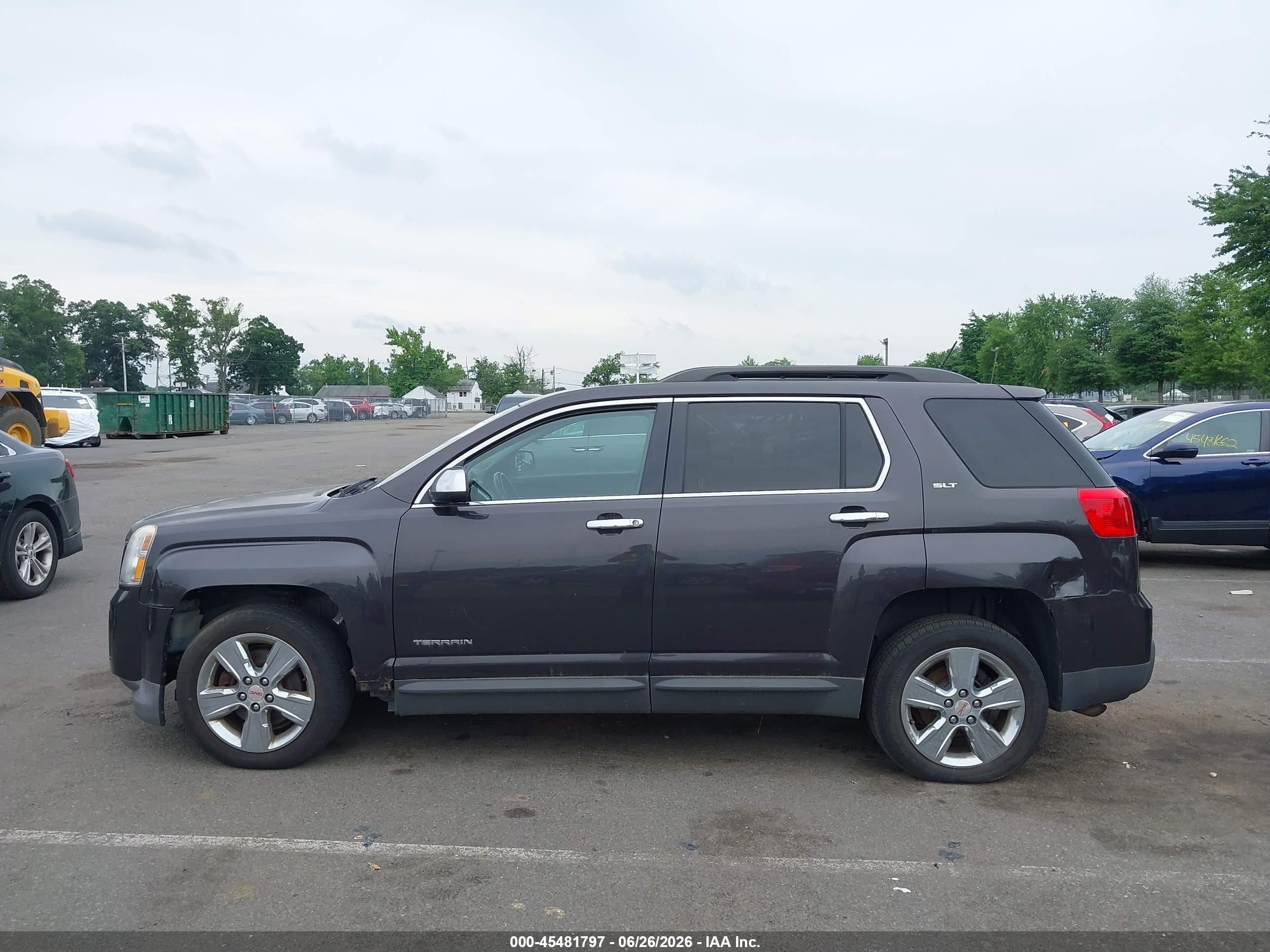 2015 Gmc Terrain Slt-1 Gray vin: 2GKFLXEK4F6208245