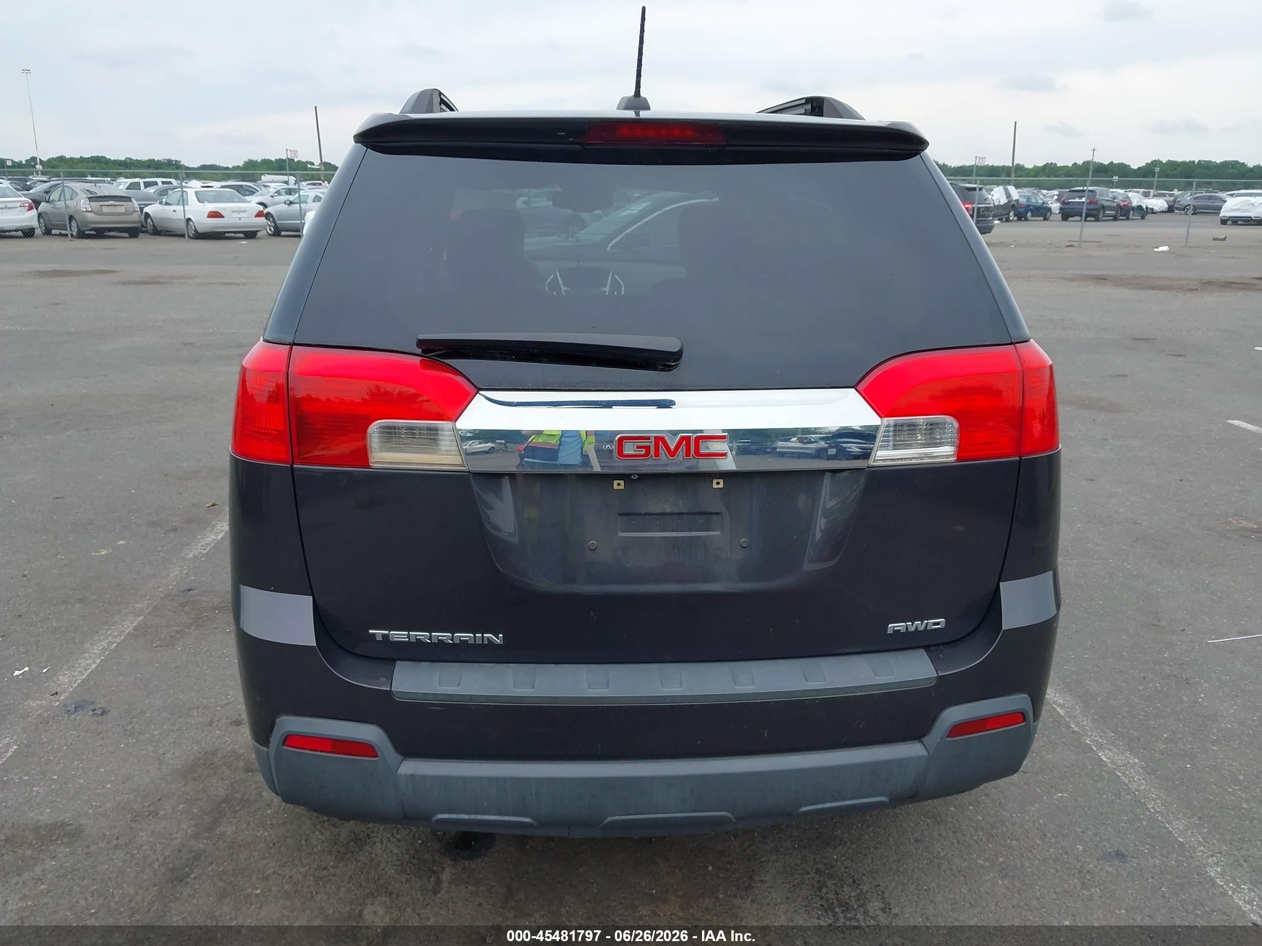 2015 Gmc Terrain Slt-1 Gray vin: 2GKFLXEK4F6208245