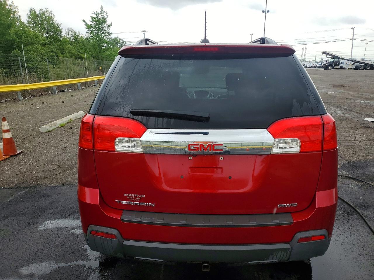 2015 Gmc Terrain Slt Red vin: 2GKFLXEK4F6395664