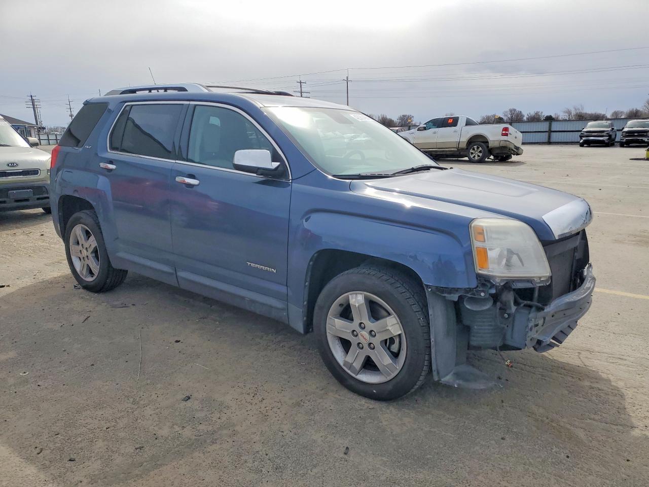 2012 Gmc Terrain Slt Blue vin: 2GKFLXEK5C6238639