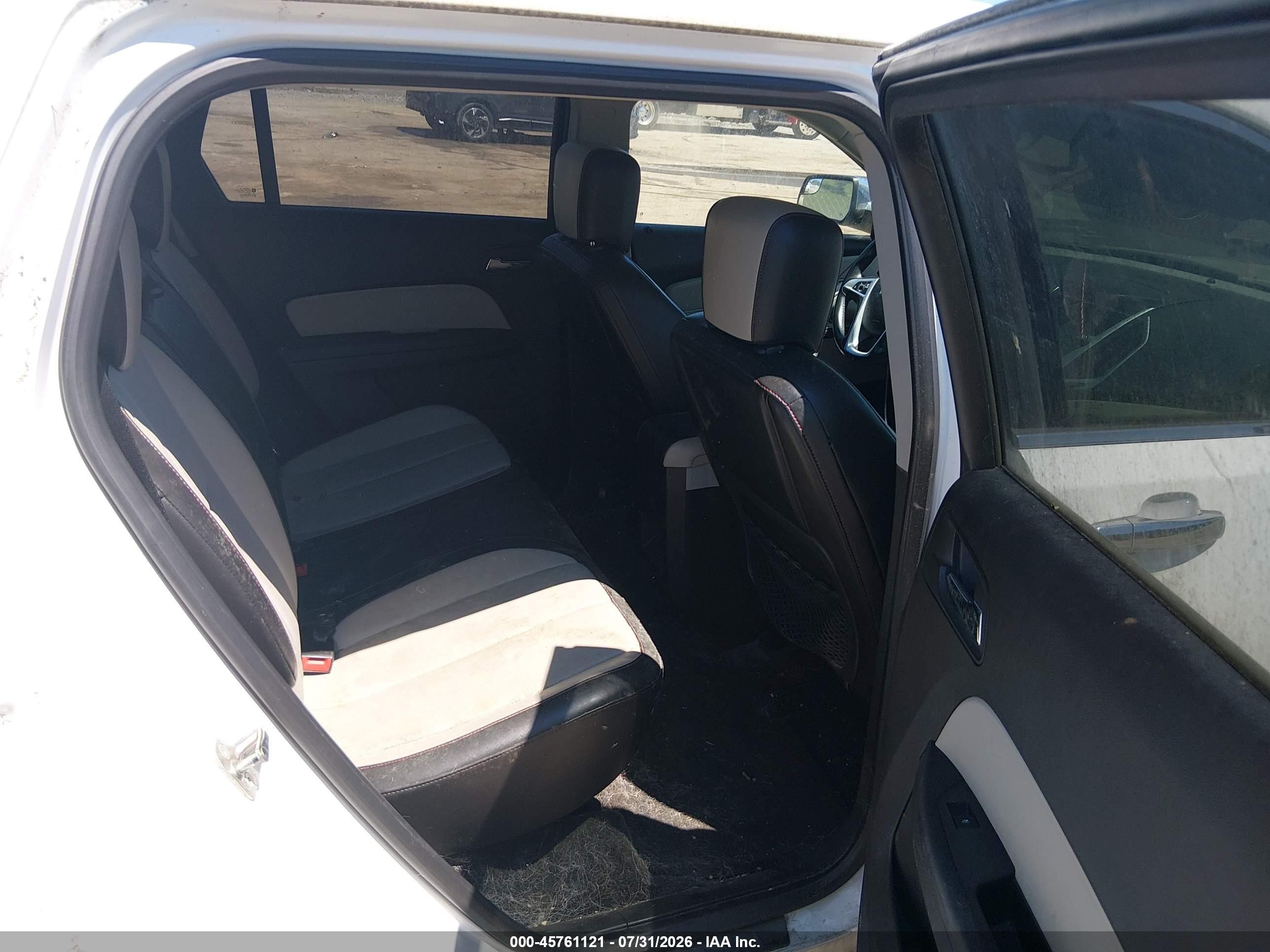 2012 Gmc Terrain Slt-2 White vin: 2GKFLXEK5C6312402