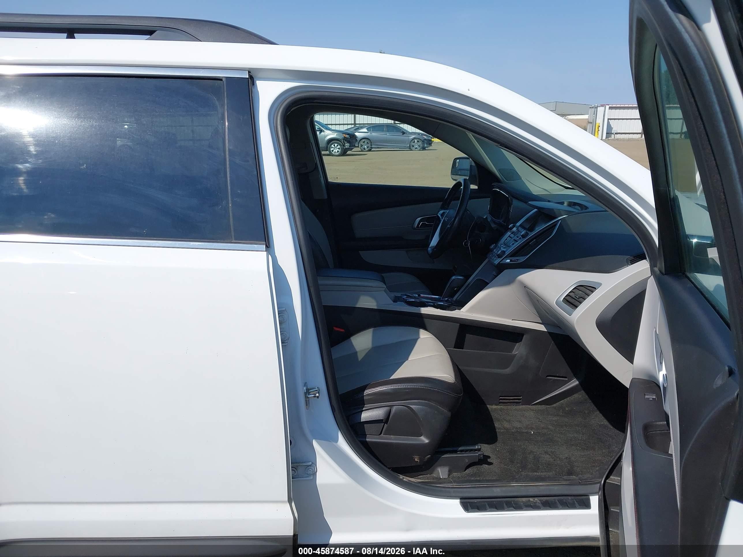 2014 Gmc Terrain Slt-1 White vin: 2GKFLXEK5E6310782