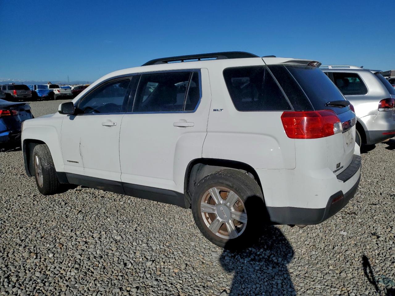 2015 Gmc Terrain Slt White vin: 2GKFLXEK5F6251055