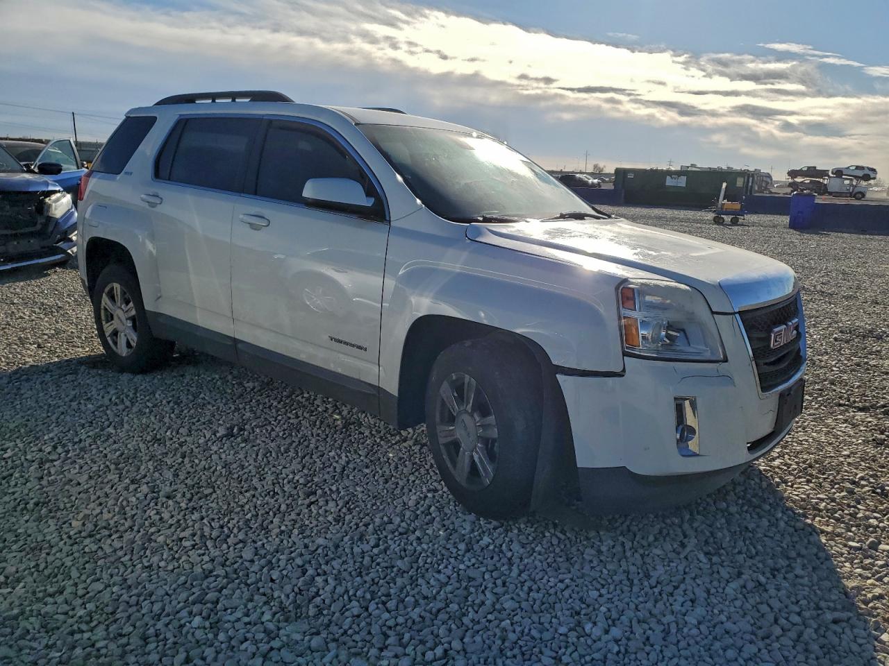 2015 Gmc Terrain Slt White vin: 2GKFLXEK5F6251055