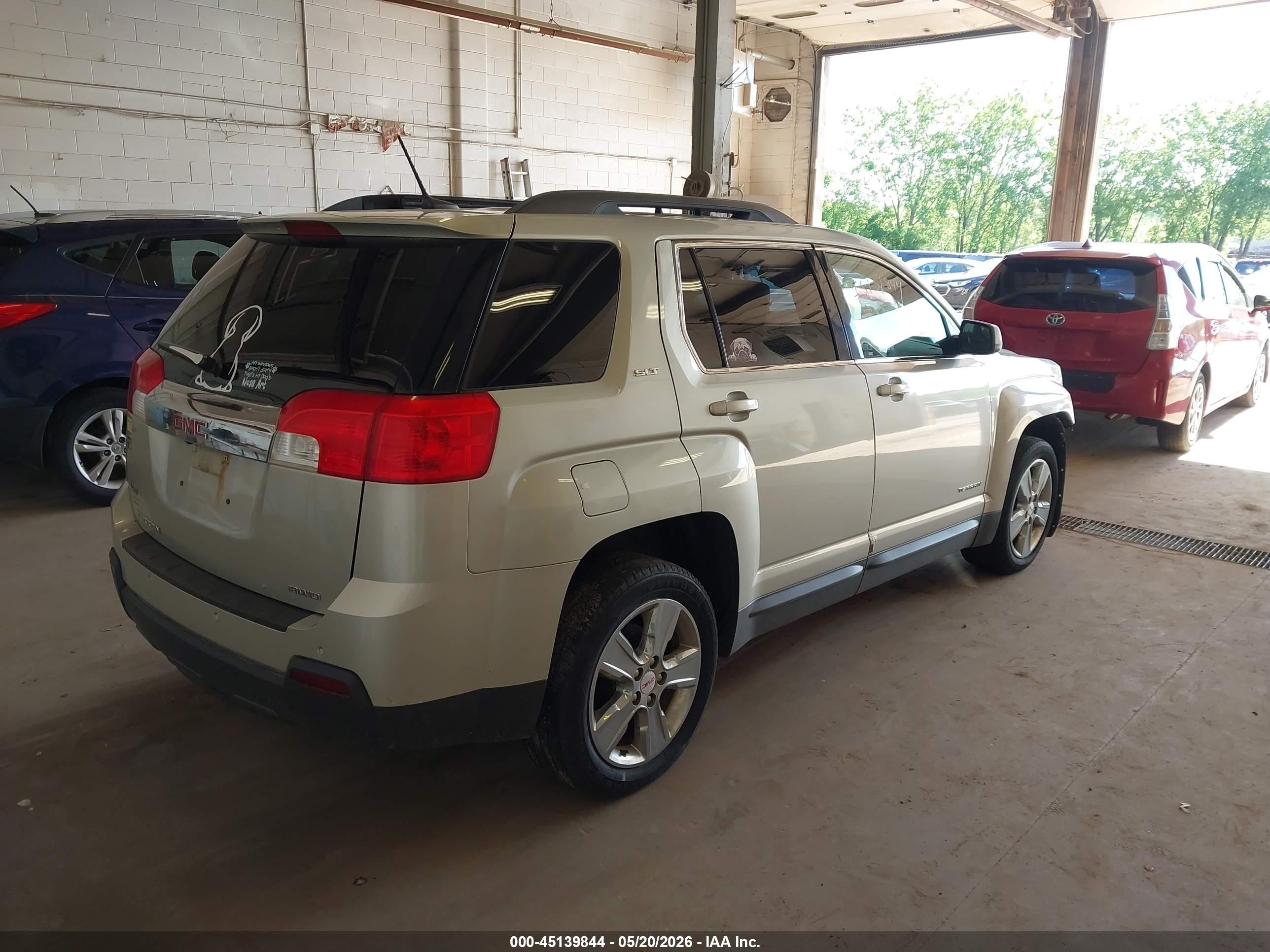 2014 Gmc Terrain Slt-1 Tan vin: 2GKFLXEK6E6209752