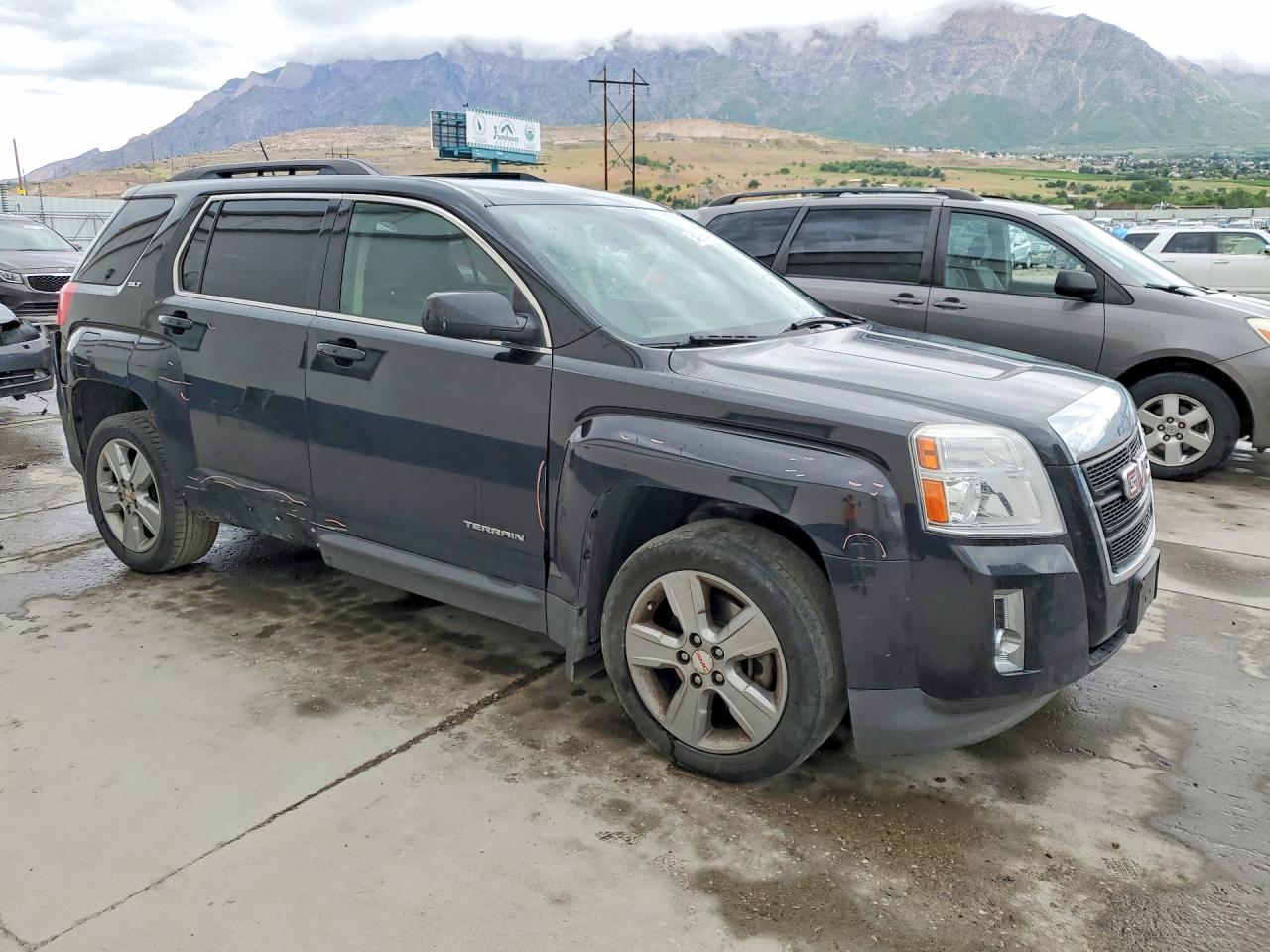 2014 Gmc Terrain Slt Black vin: 2GKFLXEK6E6233887