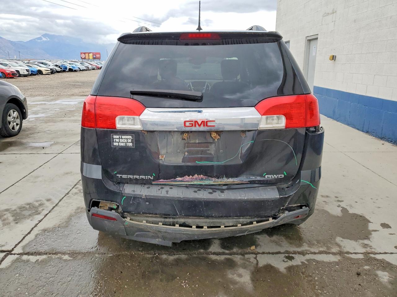2014 Gmc Terrain Slt Black vin: 2GKFLXEK6E6233887