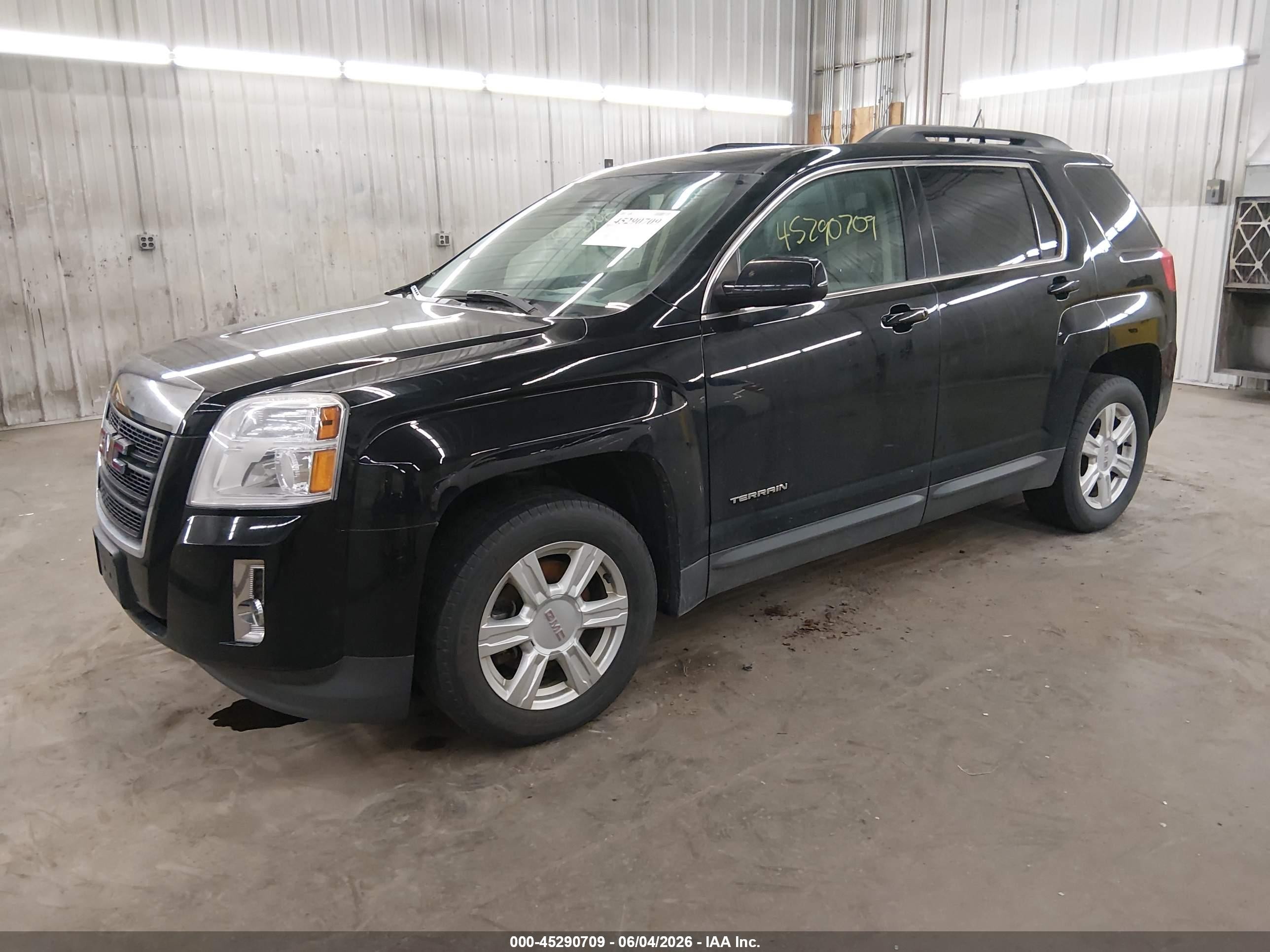 2014 Gmc Terrain Slt-1 Black vin: 2GKFLXEK6E6241746