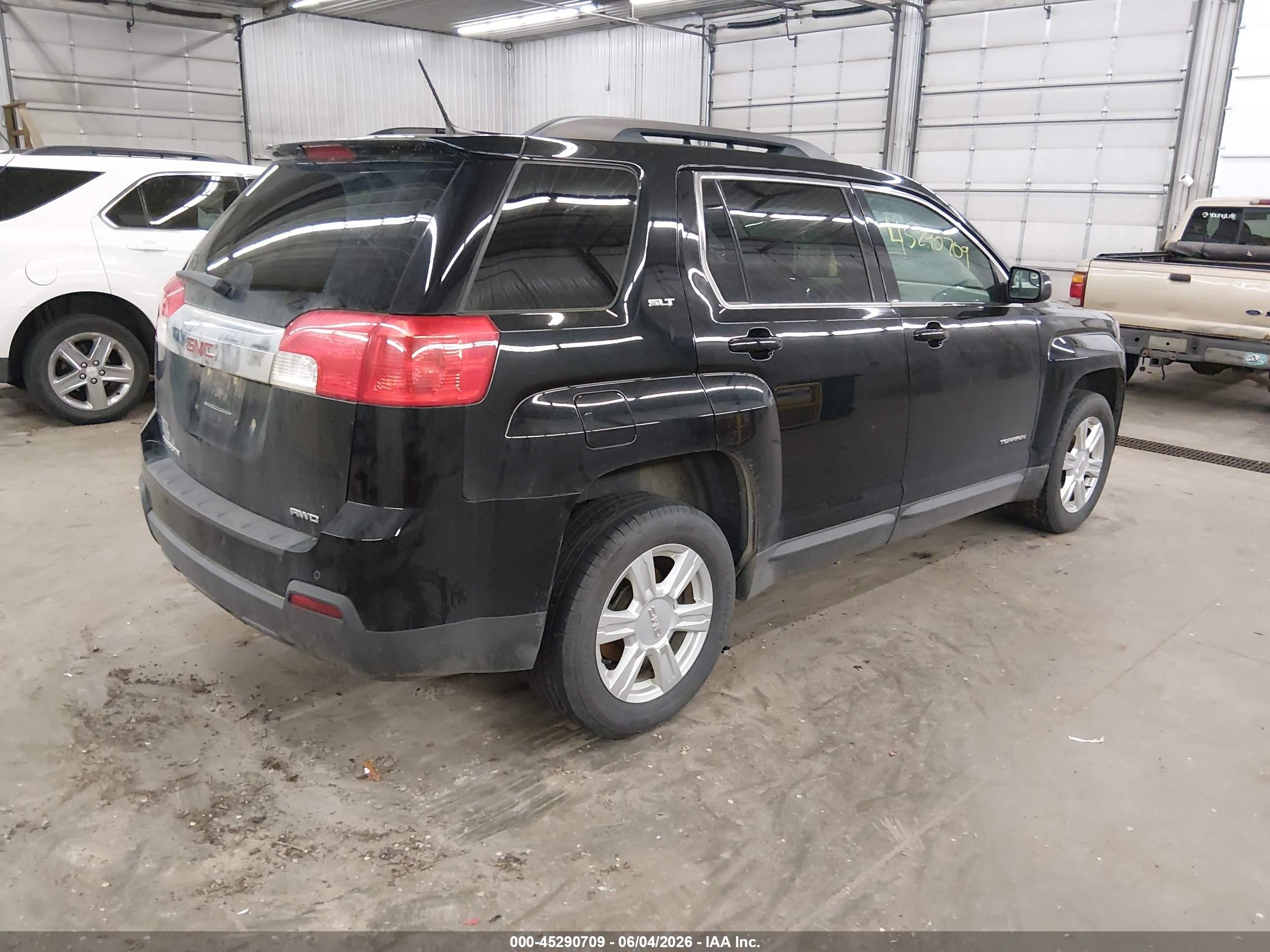 2014 Gmc Terrain Slt-1 Black vin: 2GKFLXEK6E6241746