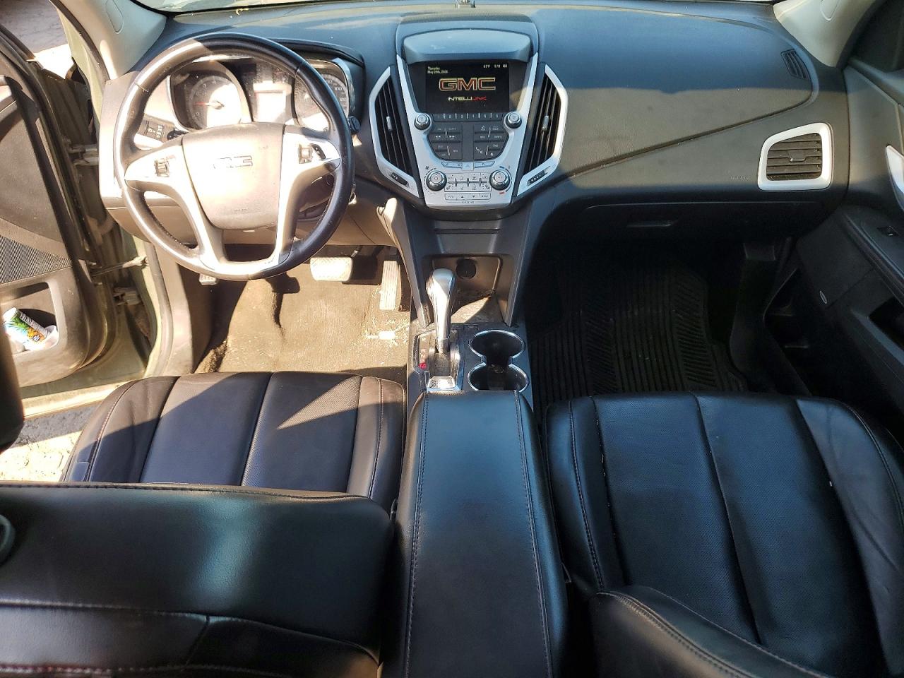 2015 Gmc Terrain Slt Green vin: 2GKFLXEK6F6192730