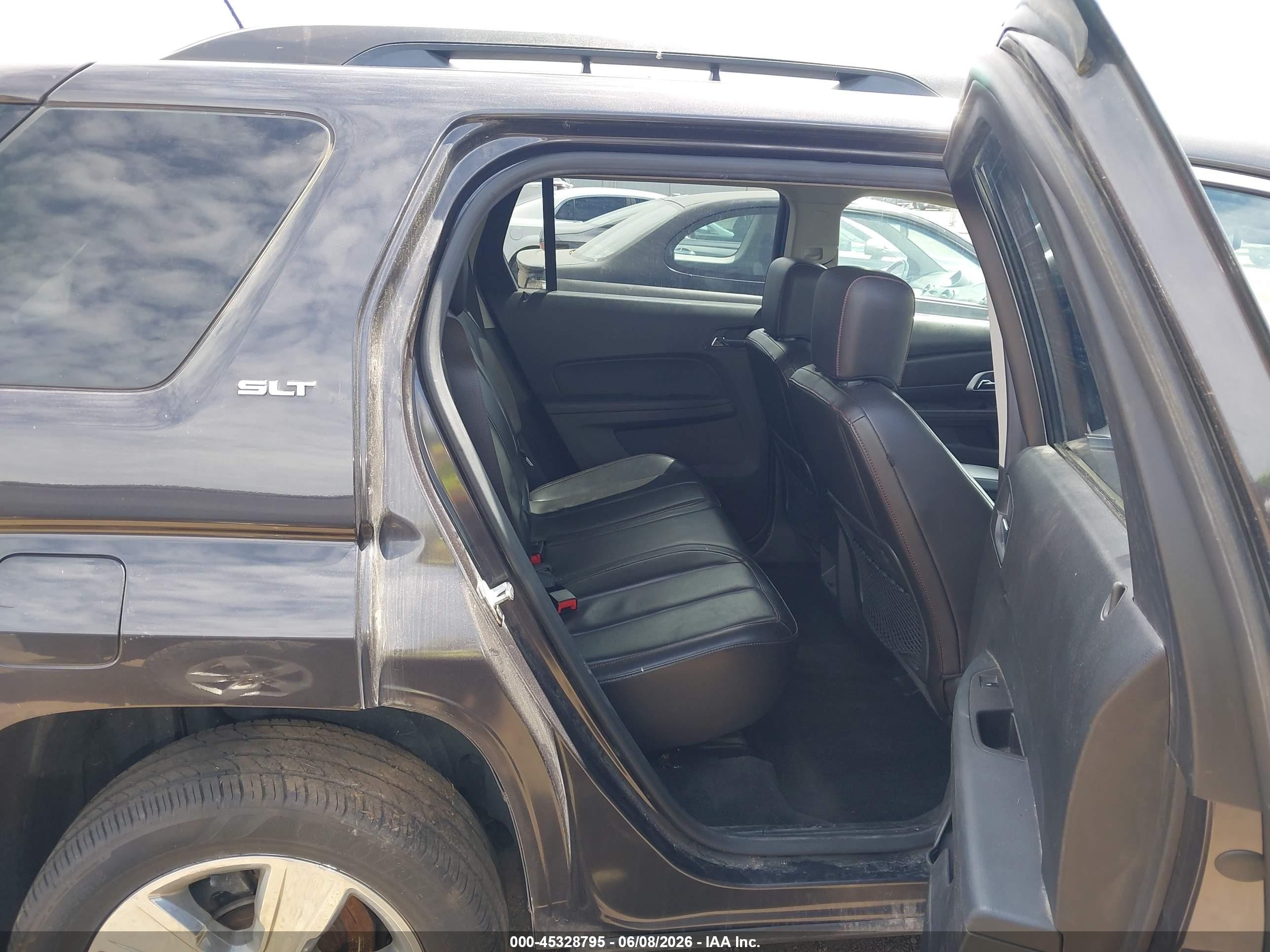 2015 Gmc Terrain Slt-1 Black vin: 2GKFLXEK6F6198561